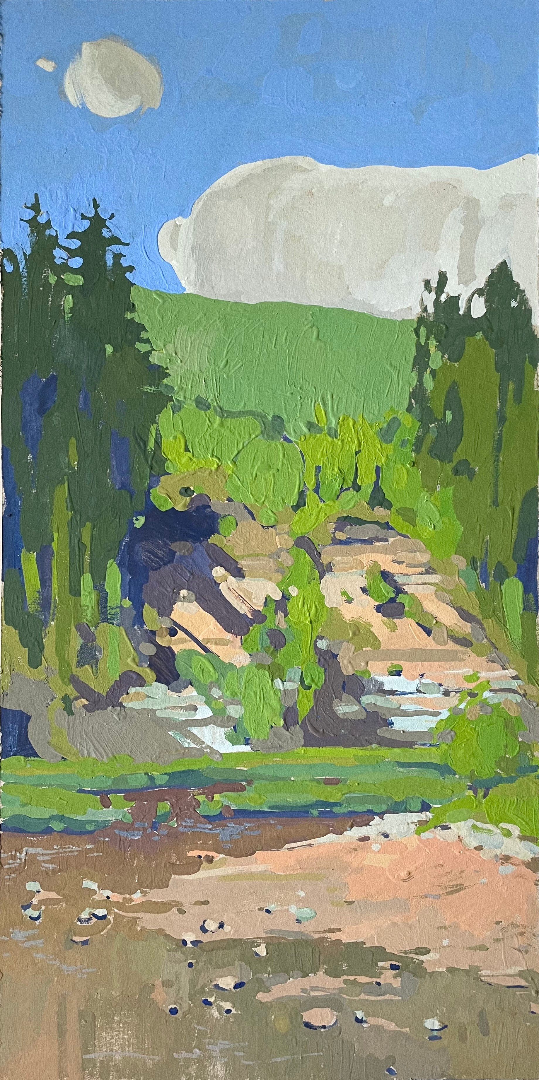 Пейзажи. Художница Лиза Владимирова