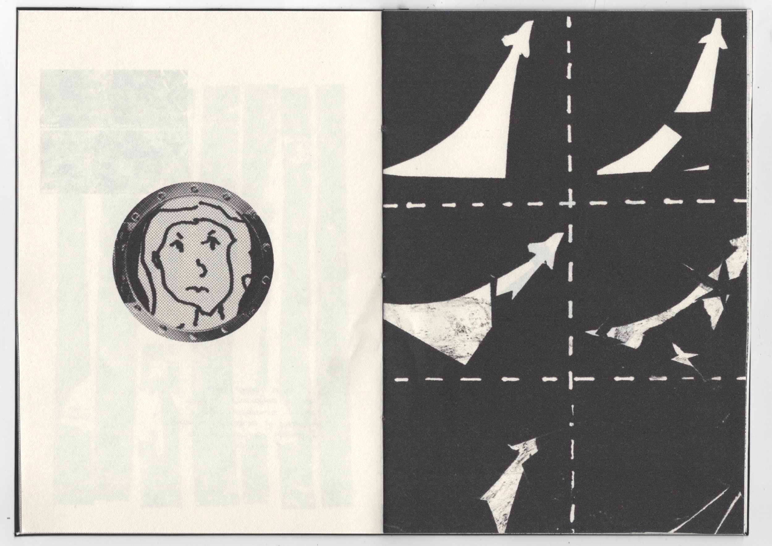 The astronaut's all alone. Daria Stotland