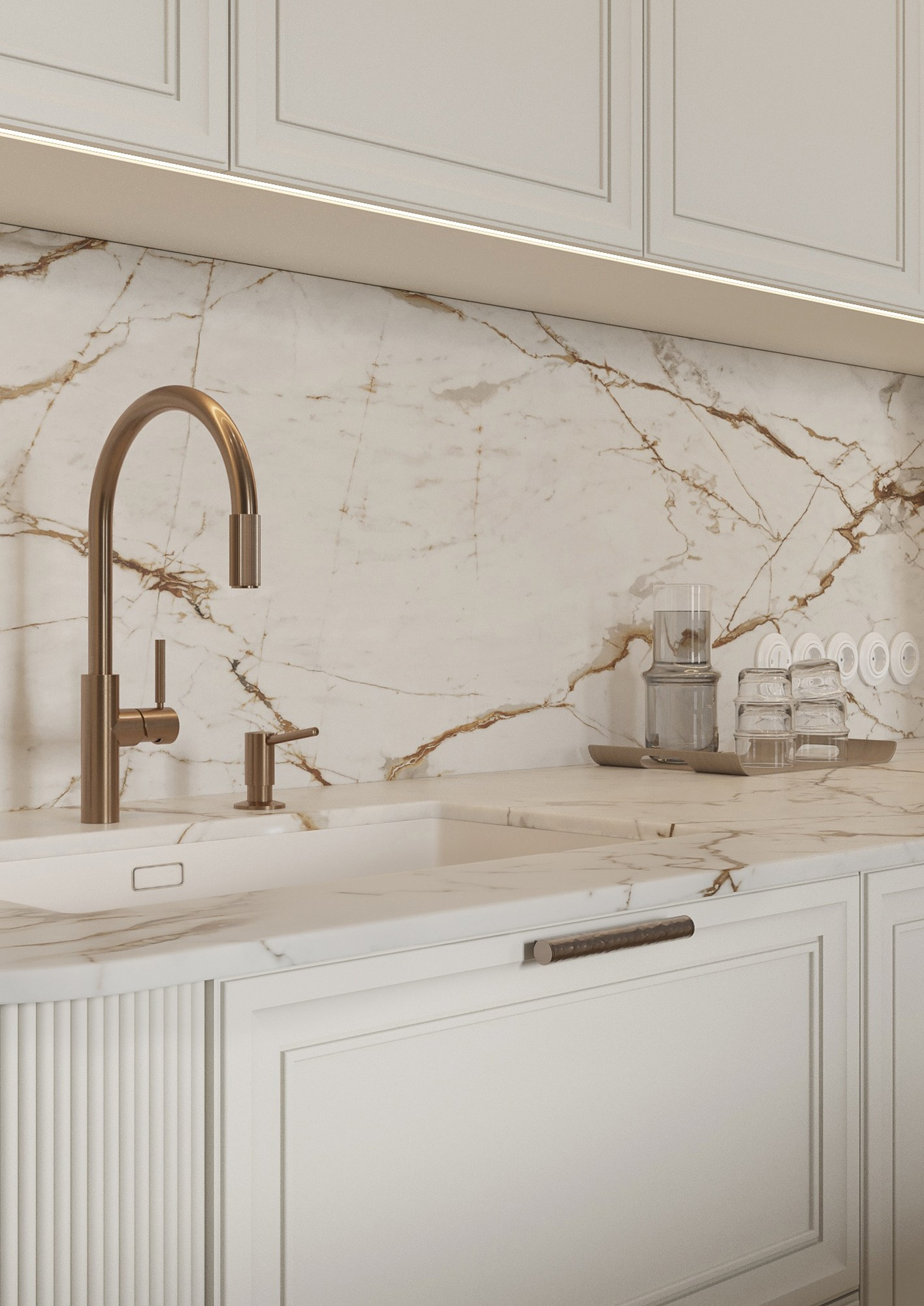 Визуализация сдвоенной квартиры в Таллине. 3D визуализатор интерьеров Ксения Жарко