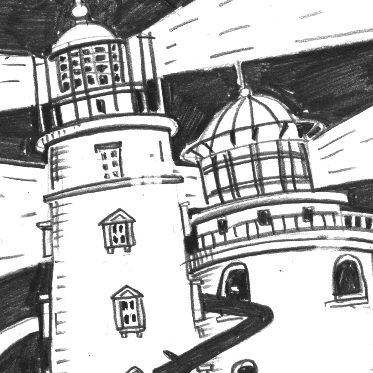 Графические листы. Художник Рыбак Николай