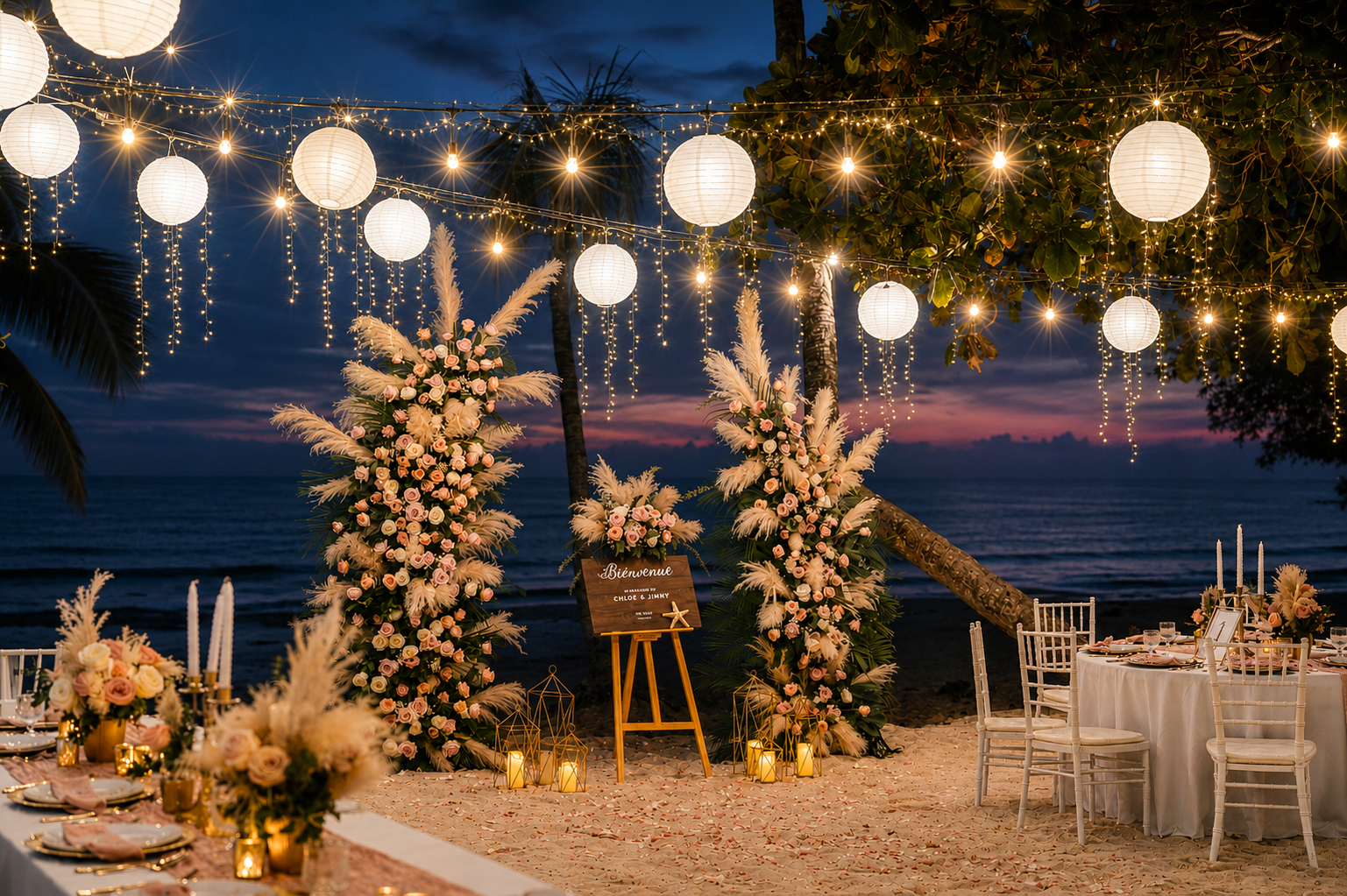 Mariage sur la plage. Mariage à Koh Samui, en Thaïlande. Whatsapp: +66 94 3 650 301
