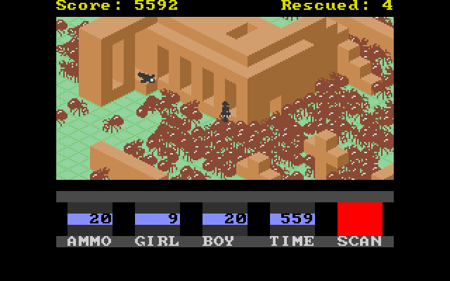 № 29 Ant Attack (1983) — скромный, но первый. Wordlessly