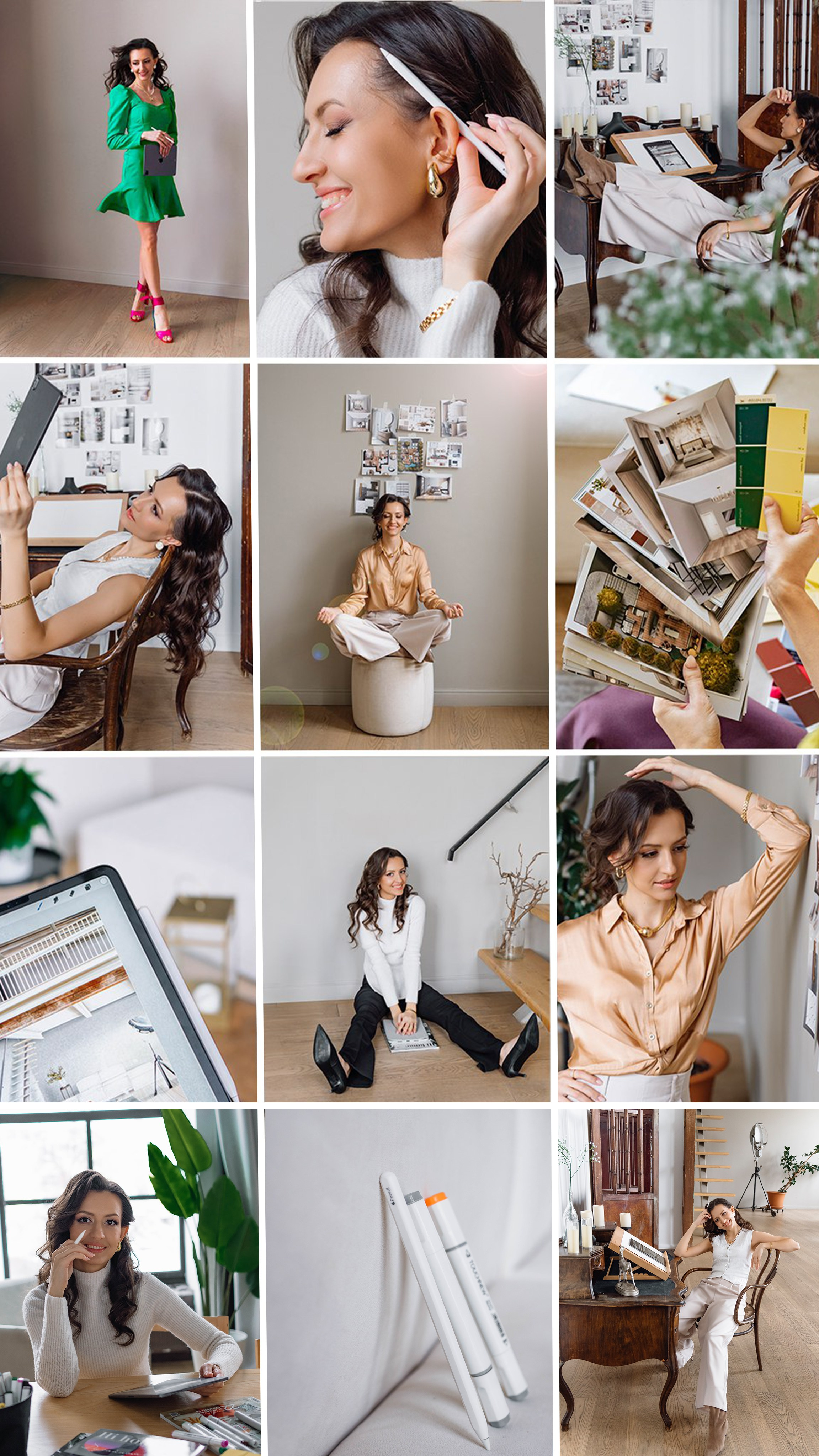 Контент-съёмка и бизнес-портреты в Москве. Виктория Кулюкина