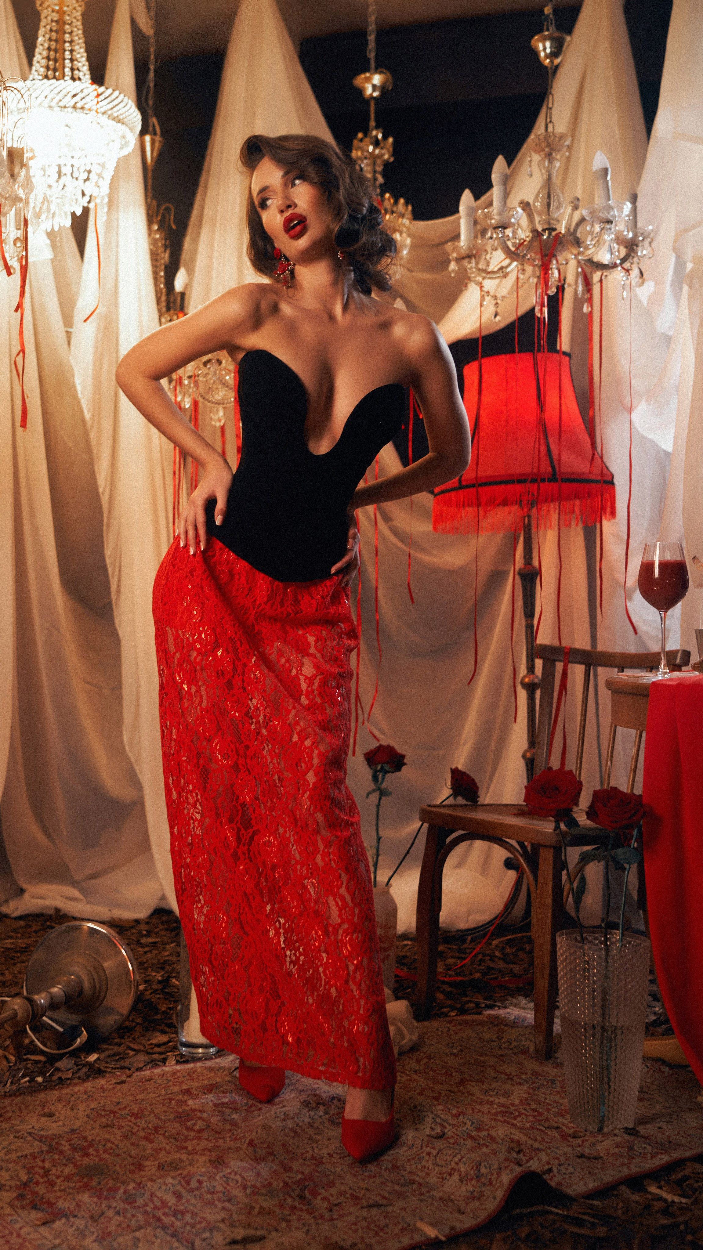 Подготовка к съёмке. Фотограф Ксения Овтина