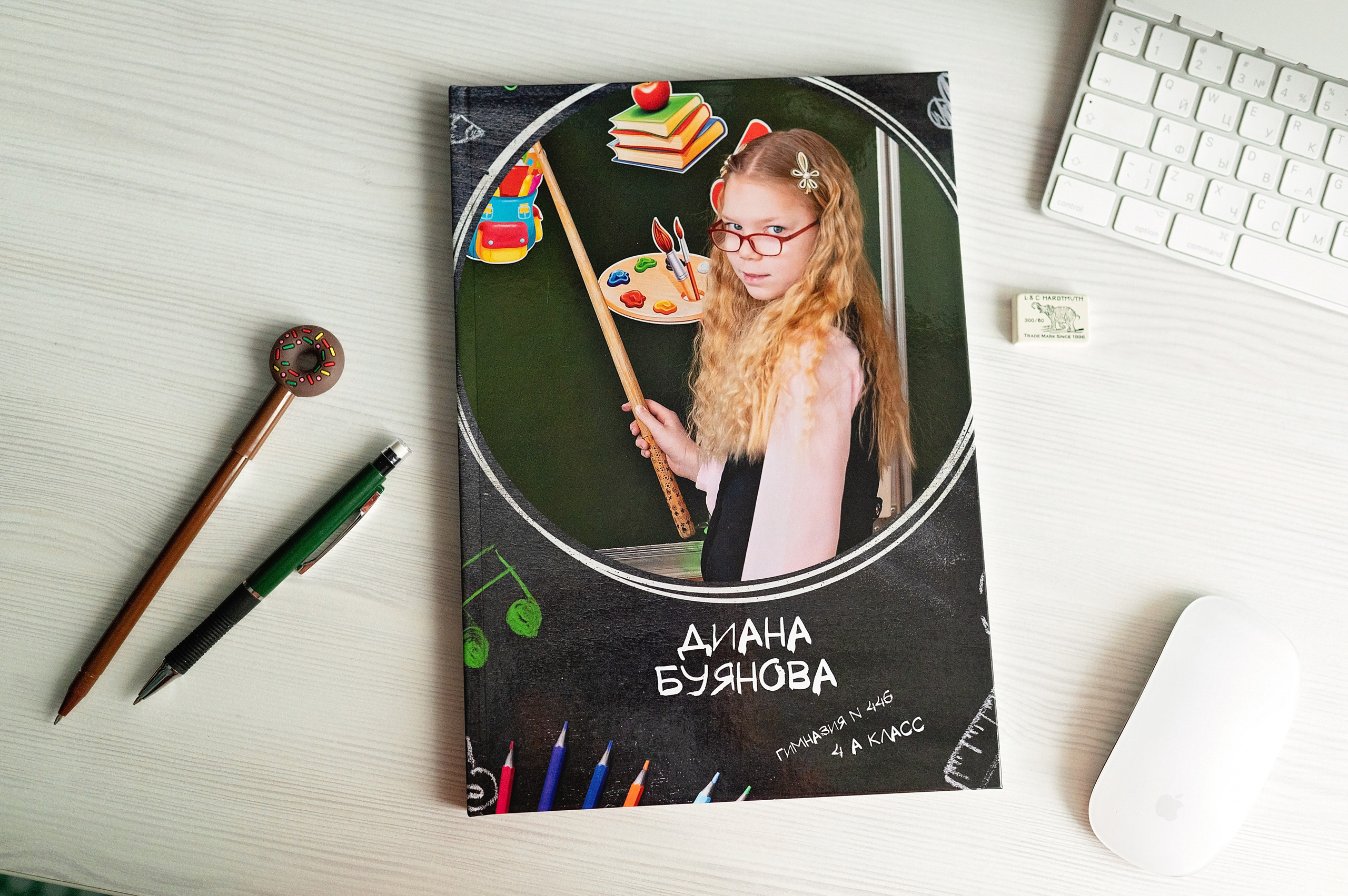 Дизайн выпускного альбома для начальных классов. Выпускные альбомы для школы и детского сада в СПб и ЛО