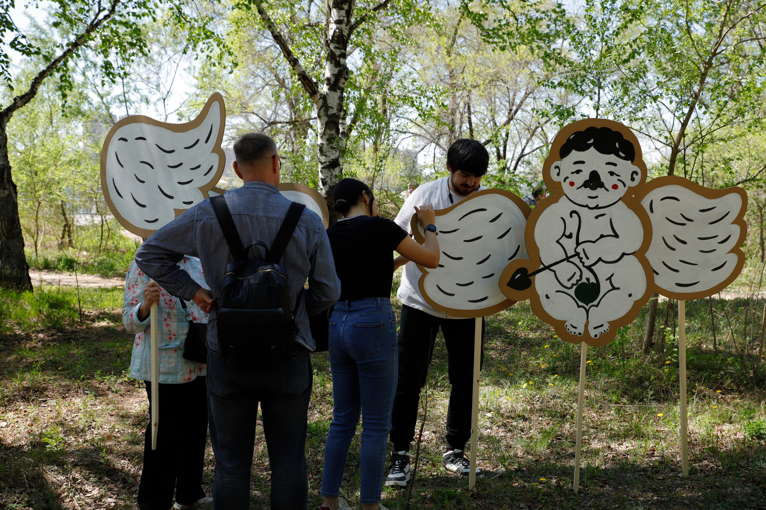 День Реки. Художник Рыбак Николай