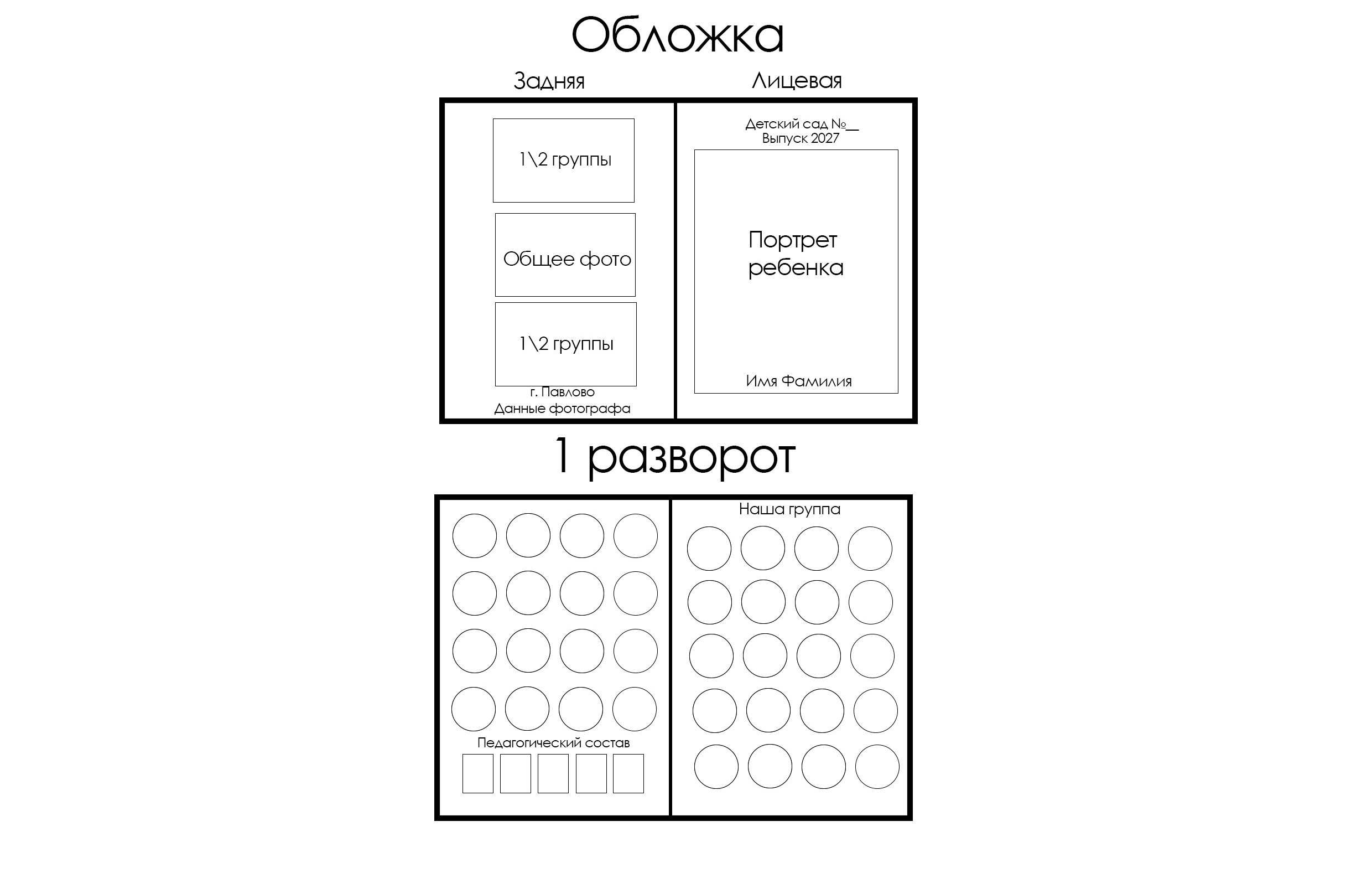 Макеты садик. Фотограф новорожденных в г. Павлово Беспалова Екатерина
