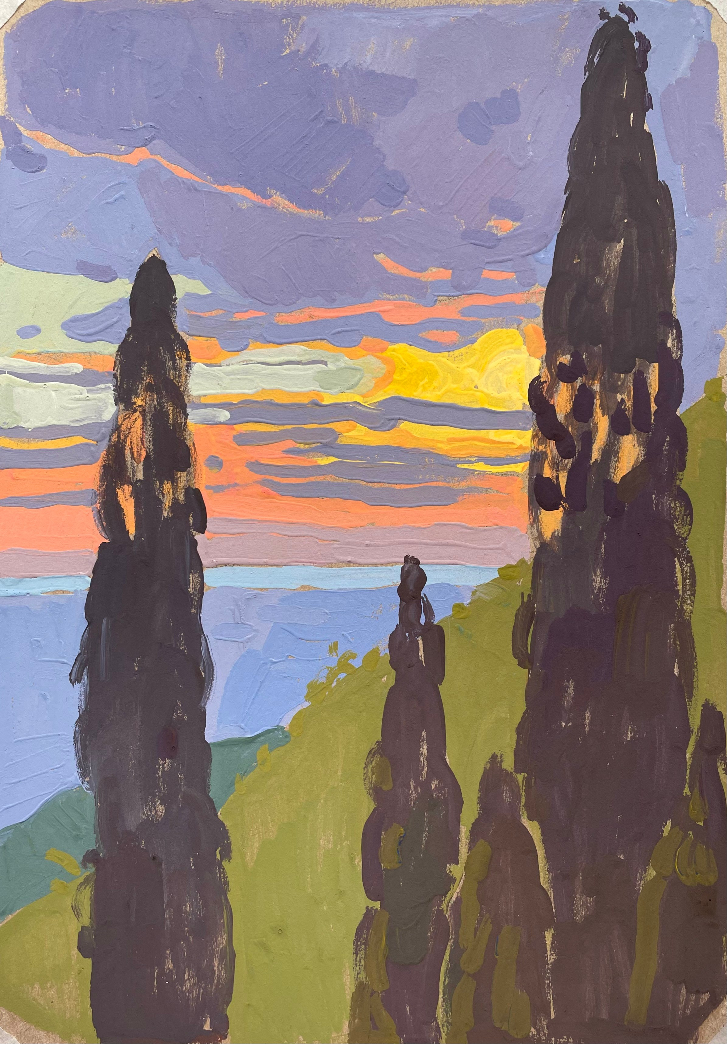 Пейзажи. Художница Лиза Владимирова