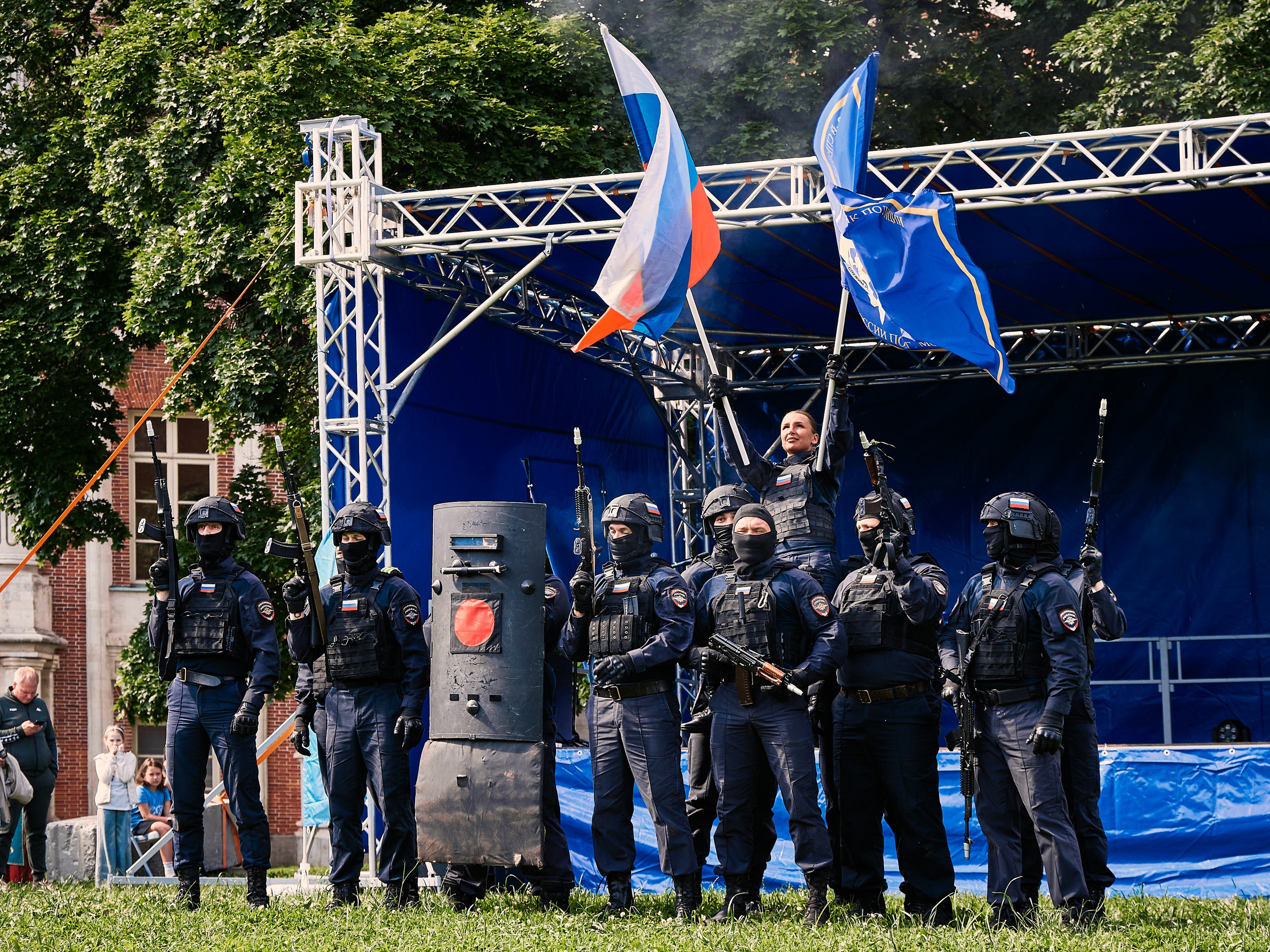 Репортаж с выступлений МВД России. Фотограф в Москве Анастасия Баева