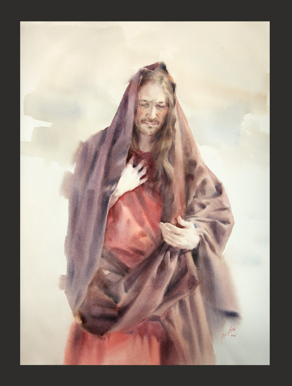 Христос в акварели
