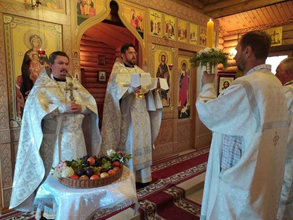 Благочинный совершил Литургию в храме Преображения Господня. Северное благочиние Саратовской епархии