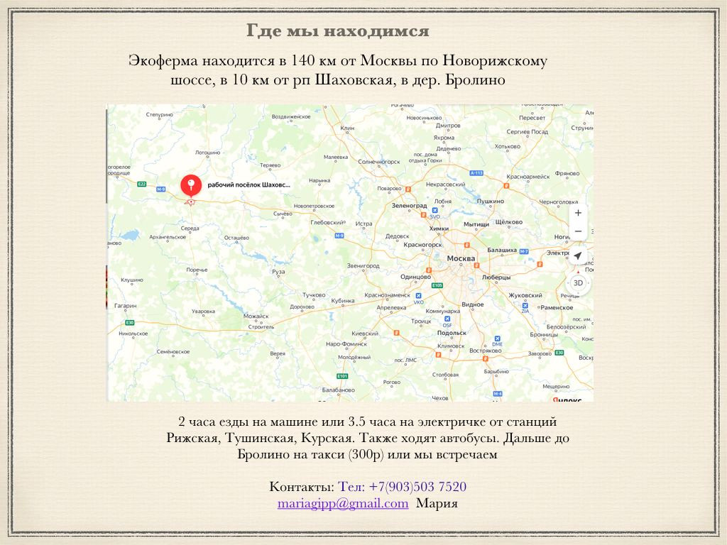 Эко отдых в Подмосковье в эко-отеле Марии Гиппенрейтер