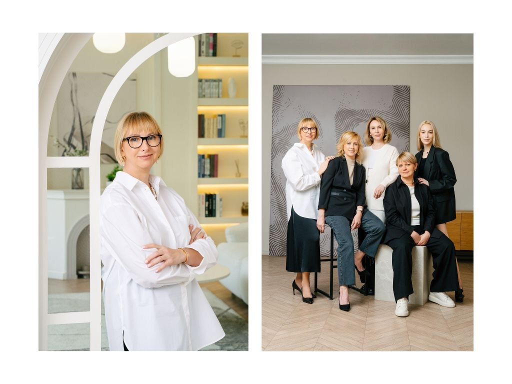 Сюжетная фотосъёмка сотрудников в интерьере