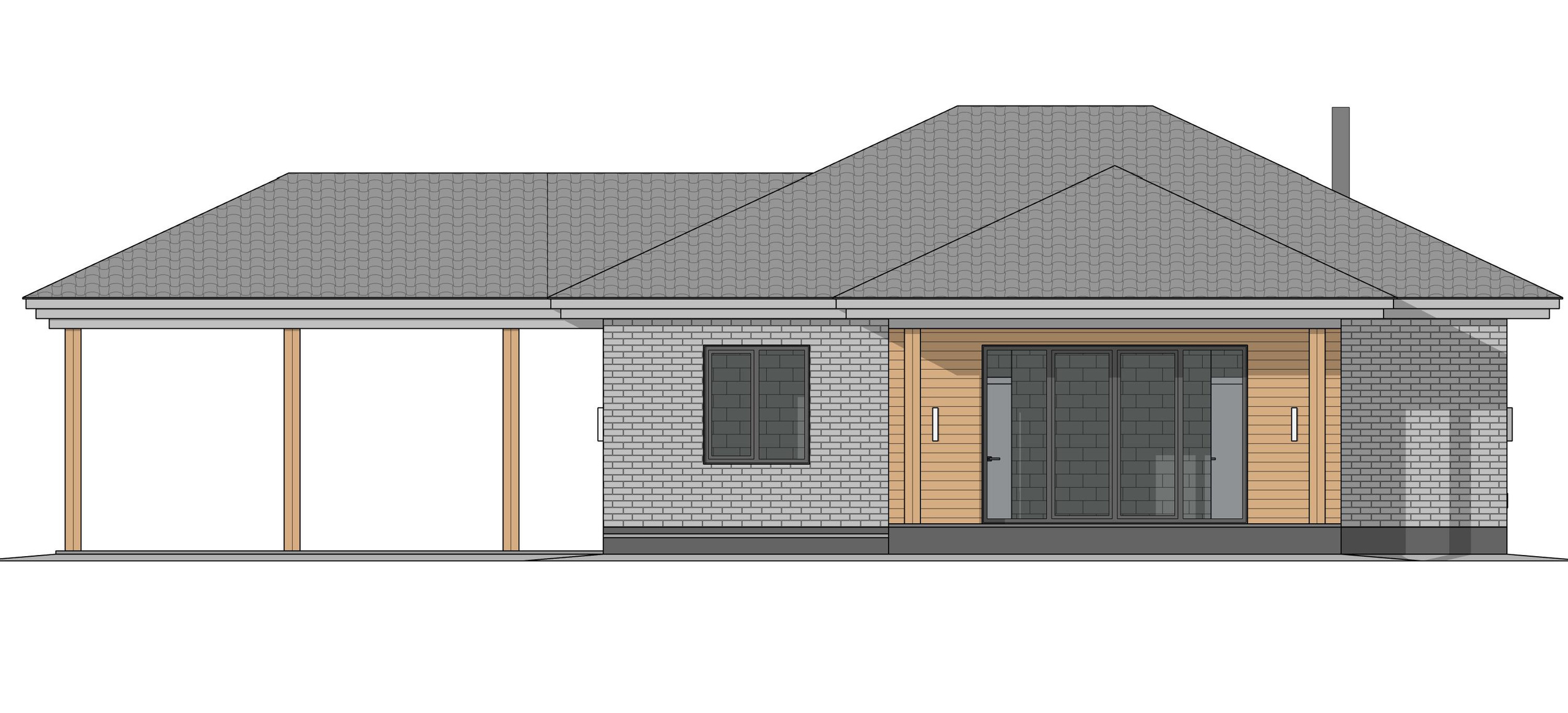 Дом Сахалин 100 м². Архитектурно-дизайнерское бюро ROOMS