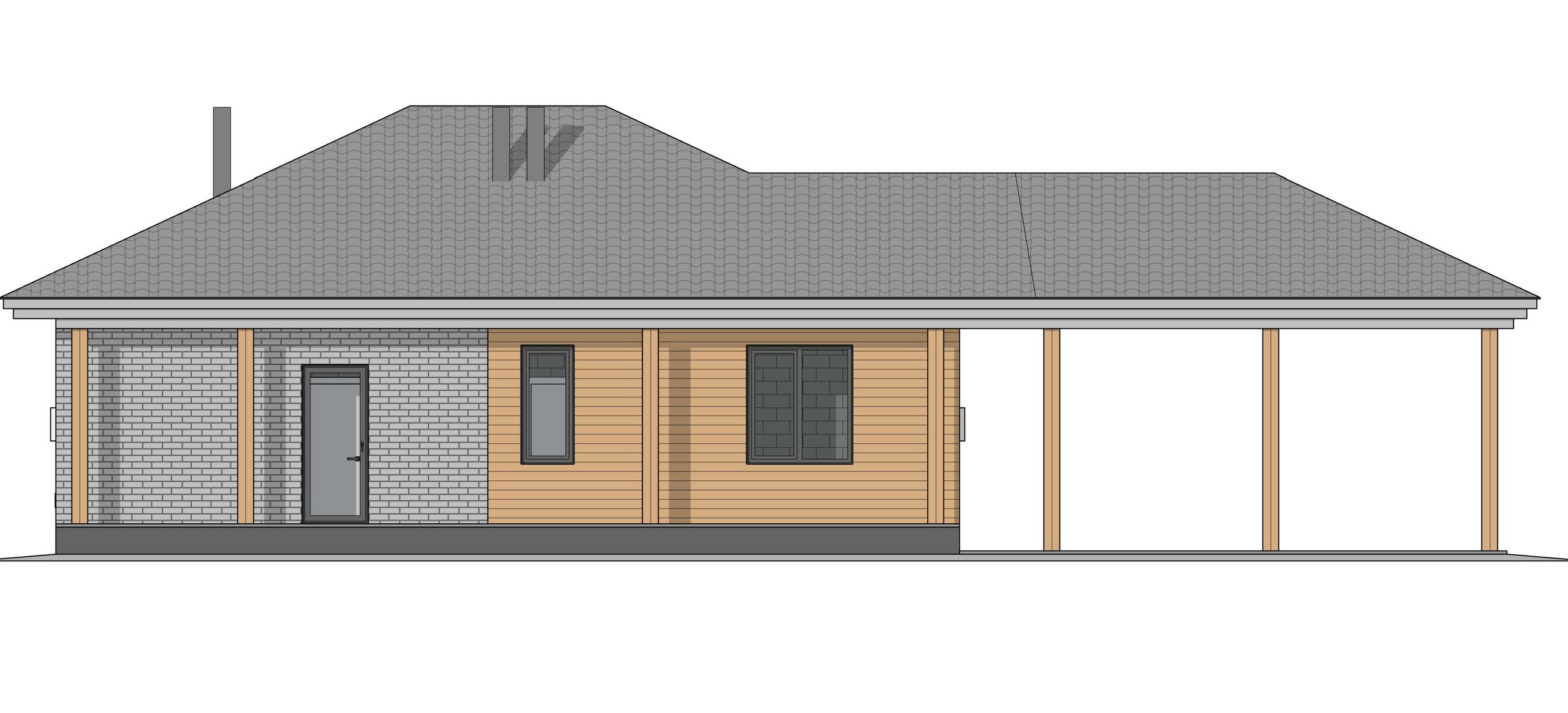 Дом Сахалин 100 м². Архитектурно-дизайнерское бюро ROOMS