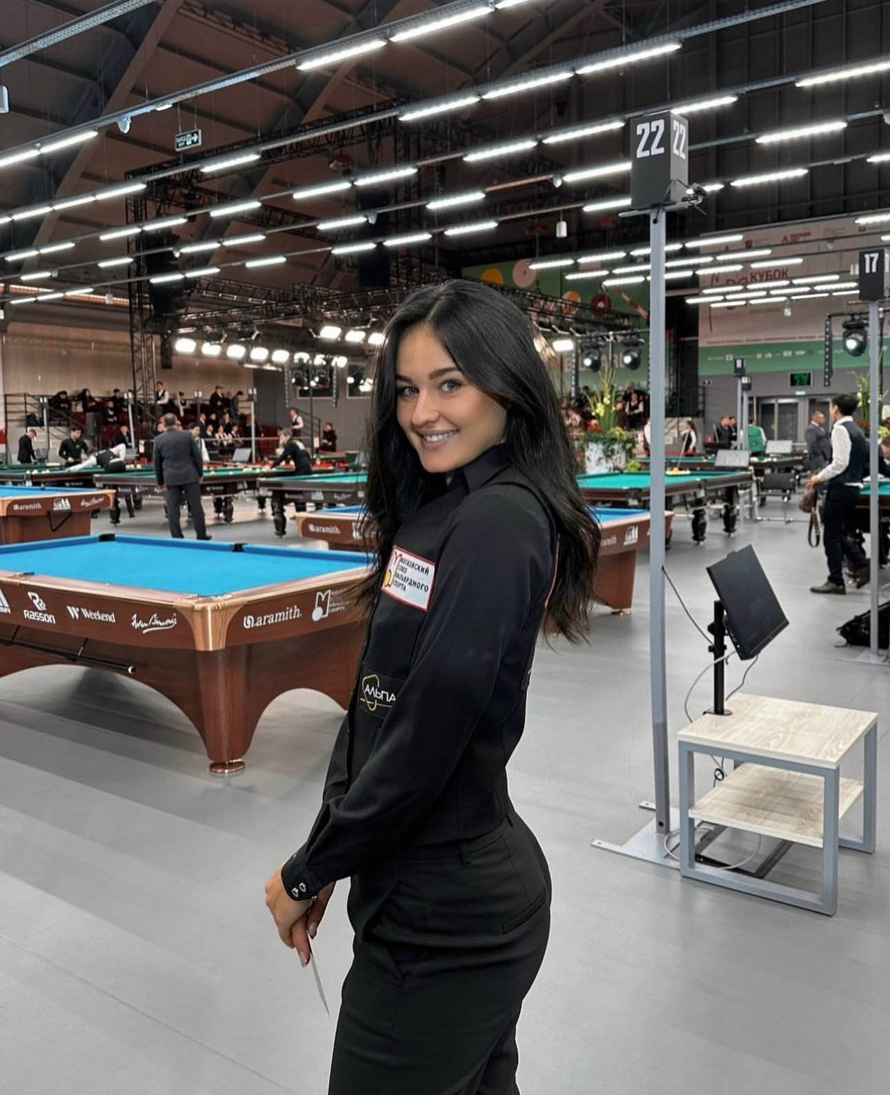 Валерия Смирнова — спортсмен и тренер по русскому бильярду в Москве