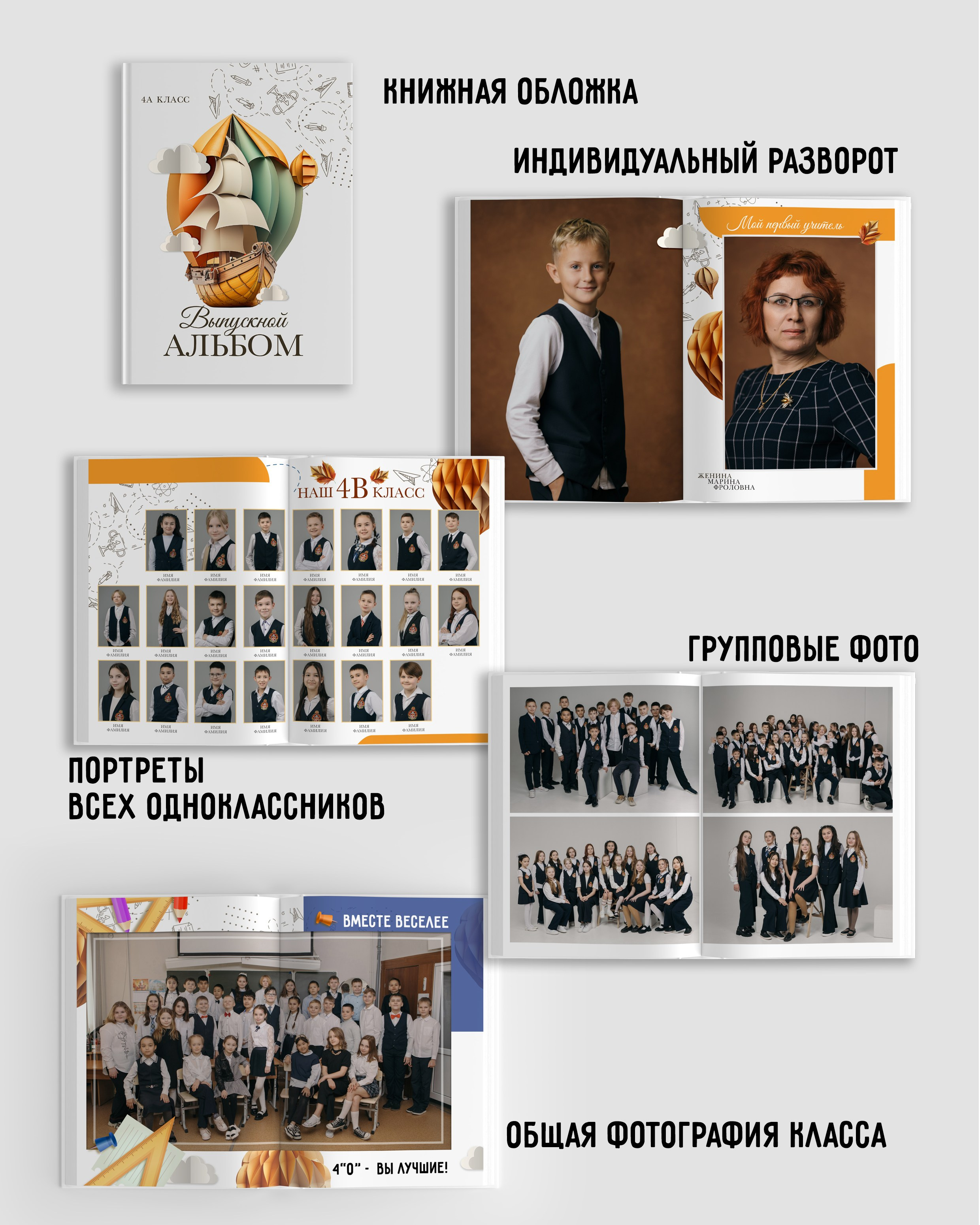 Начальная школа. Выпускной альбом