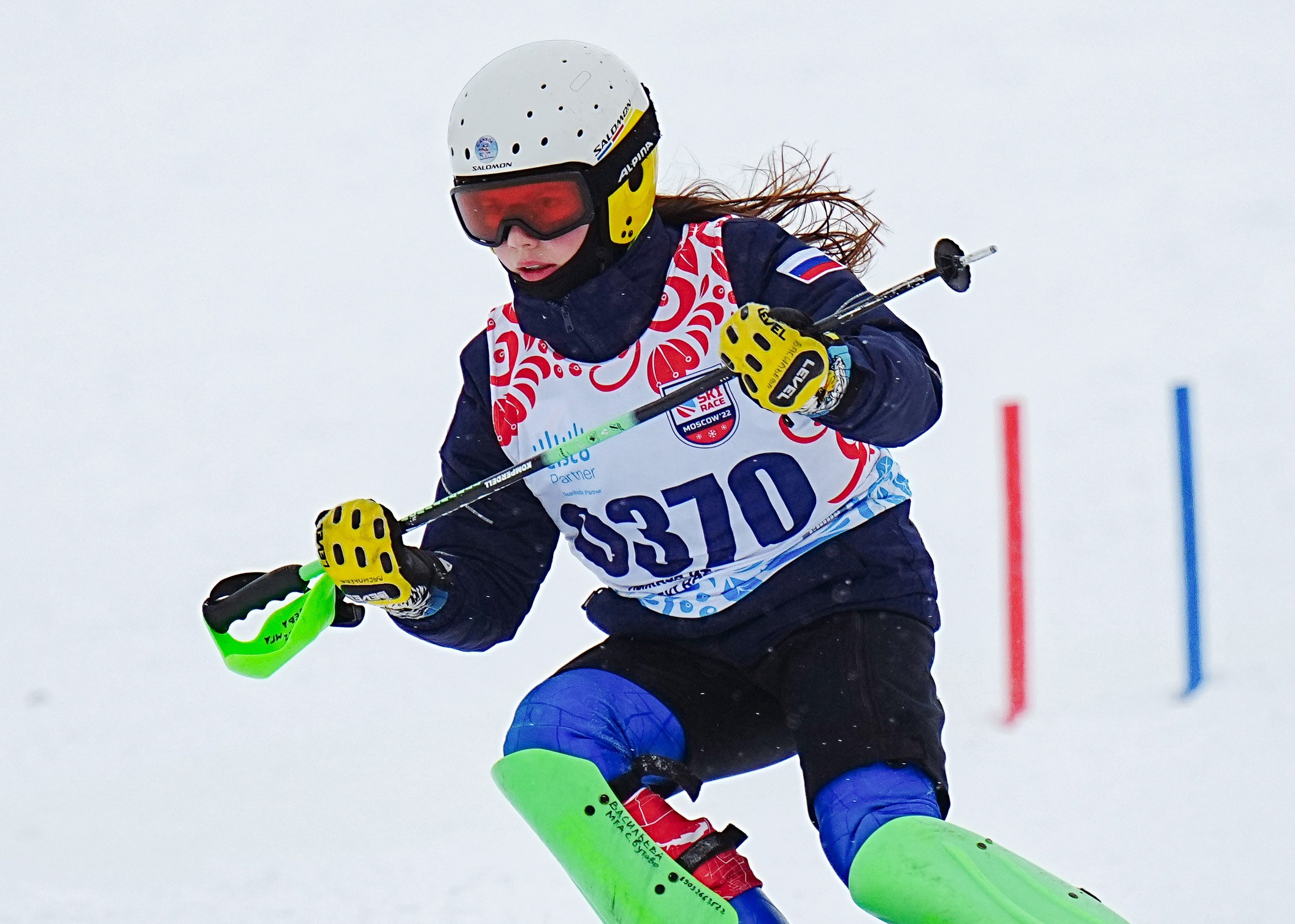 Фото с соревнований по горнолыжному спорту в Дмитровском городском округе Московской области 2025-20256. Фотограф Студитский Евгений
