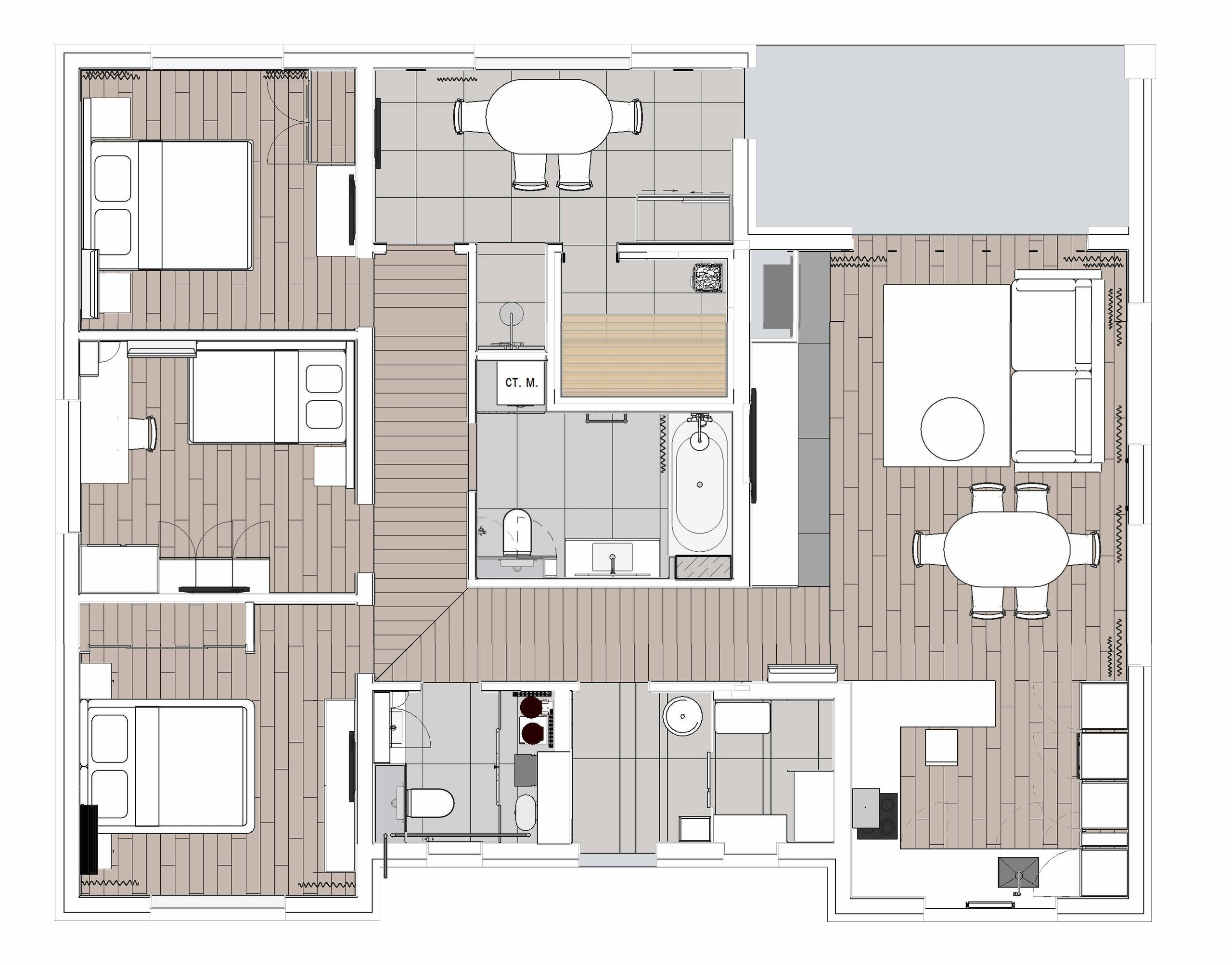 Дизайн интерьера дома ЖК «FLORA» в Тольятти. Студия дизайна интерьера «Строчка» | Москва, Санкт-Петербург, Самара, Казань, Тольятти, Ульяновск и другие города России