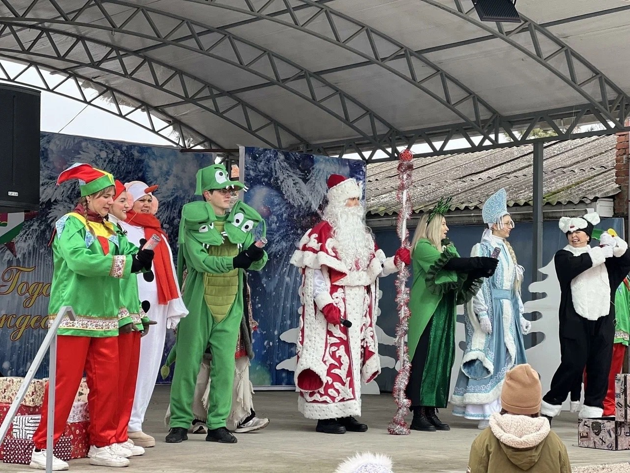 Новый Год. Новотитаровский Дом культуры