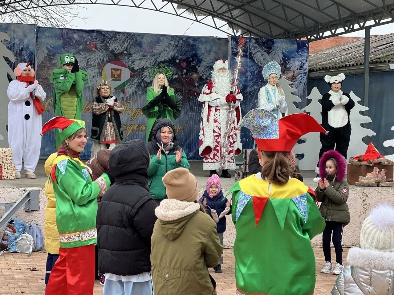 Новый Год. Новотитаровский Дом культуры