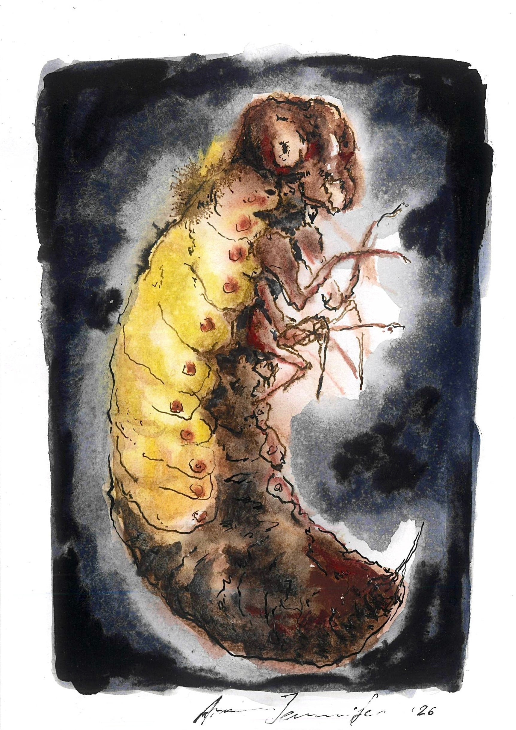 Watercolors. Artist Анна Дженнифер