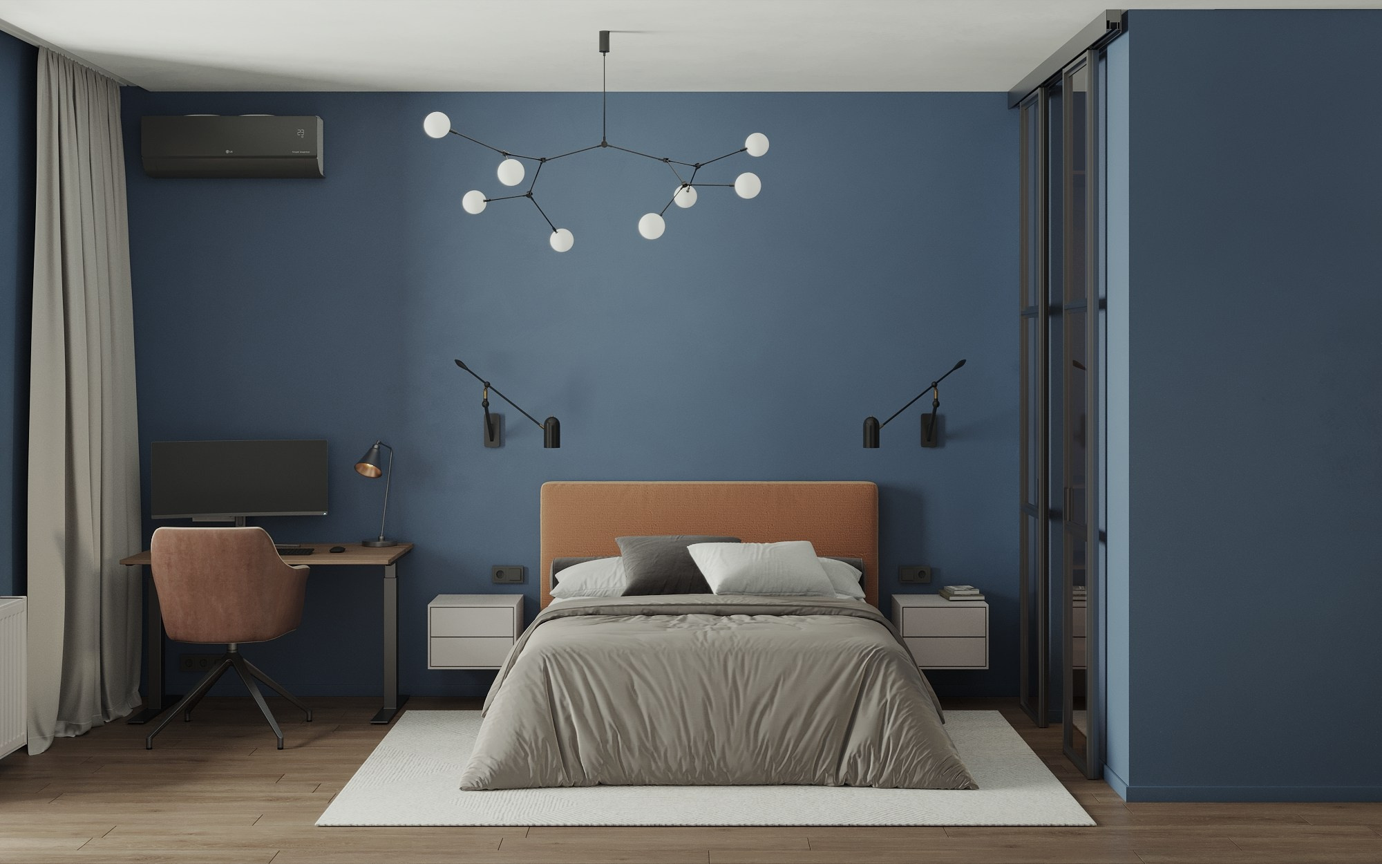 //квартира 65 м². Студия дизайна интерьера ESLI.BURO