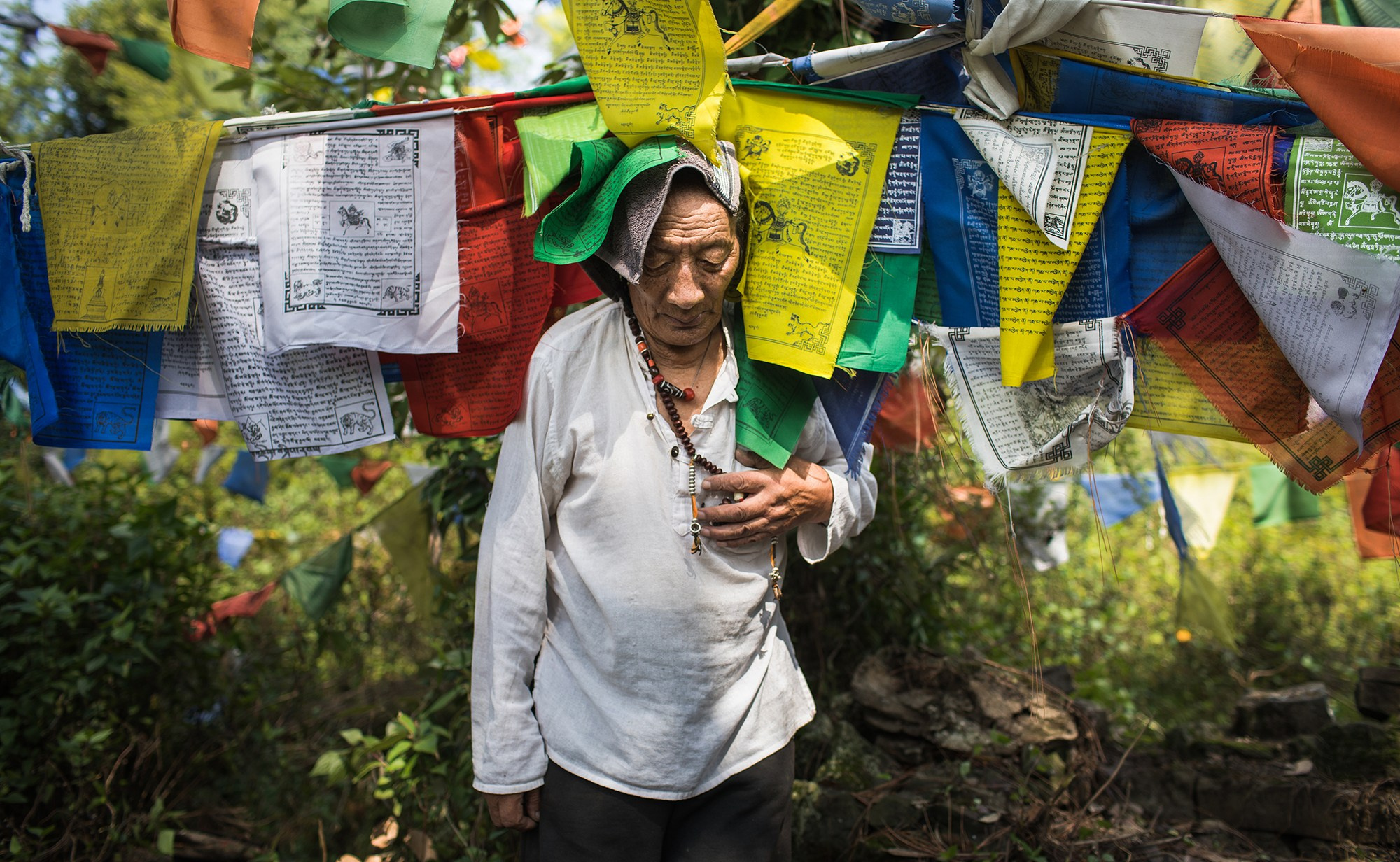 Tibetans in India. Documentary and art photographer Alexey Terentyev