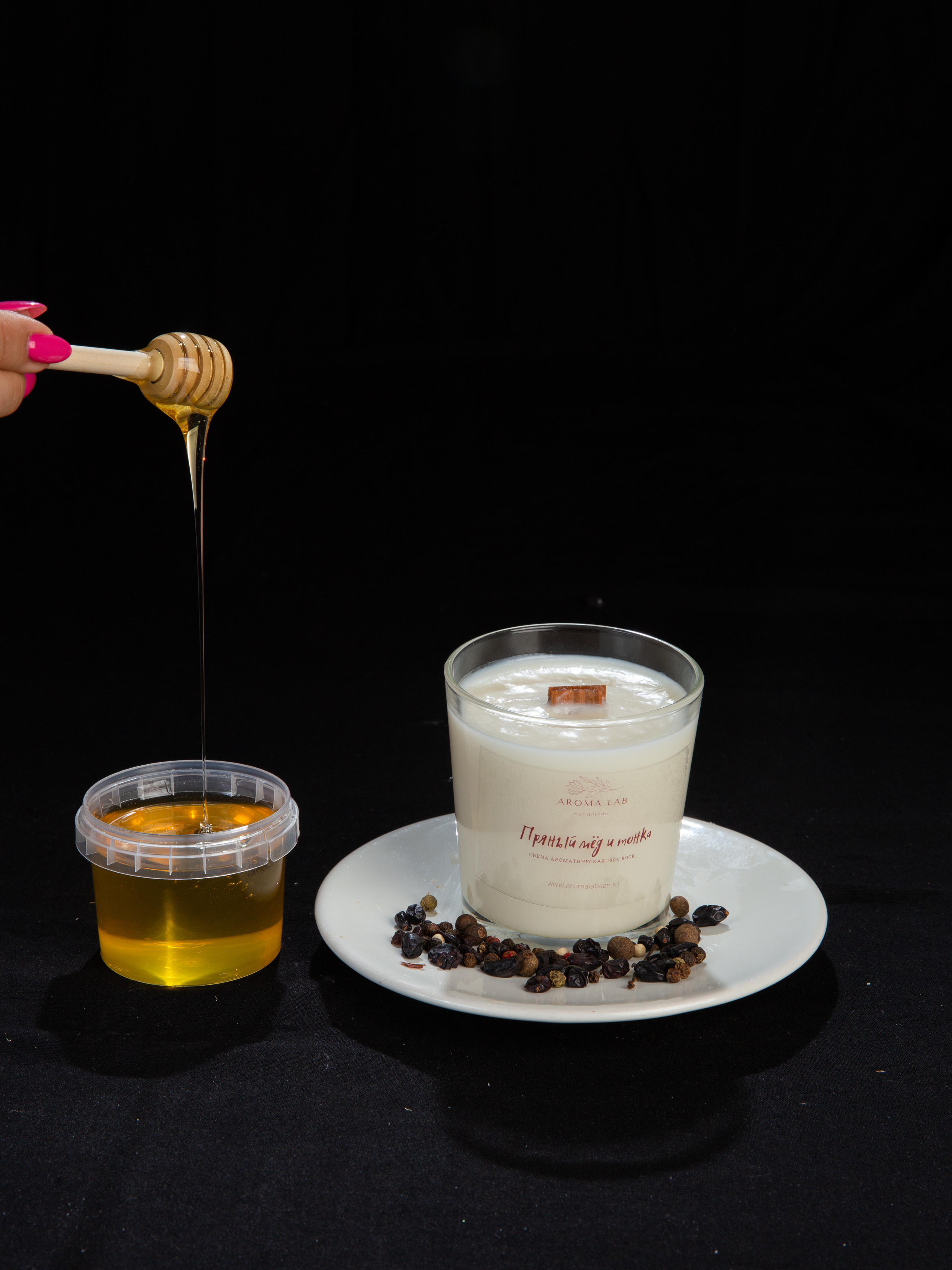 Свечи в стакане