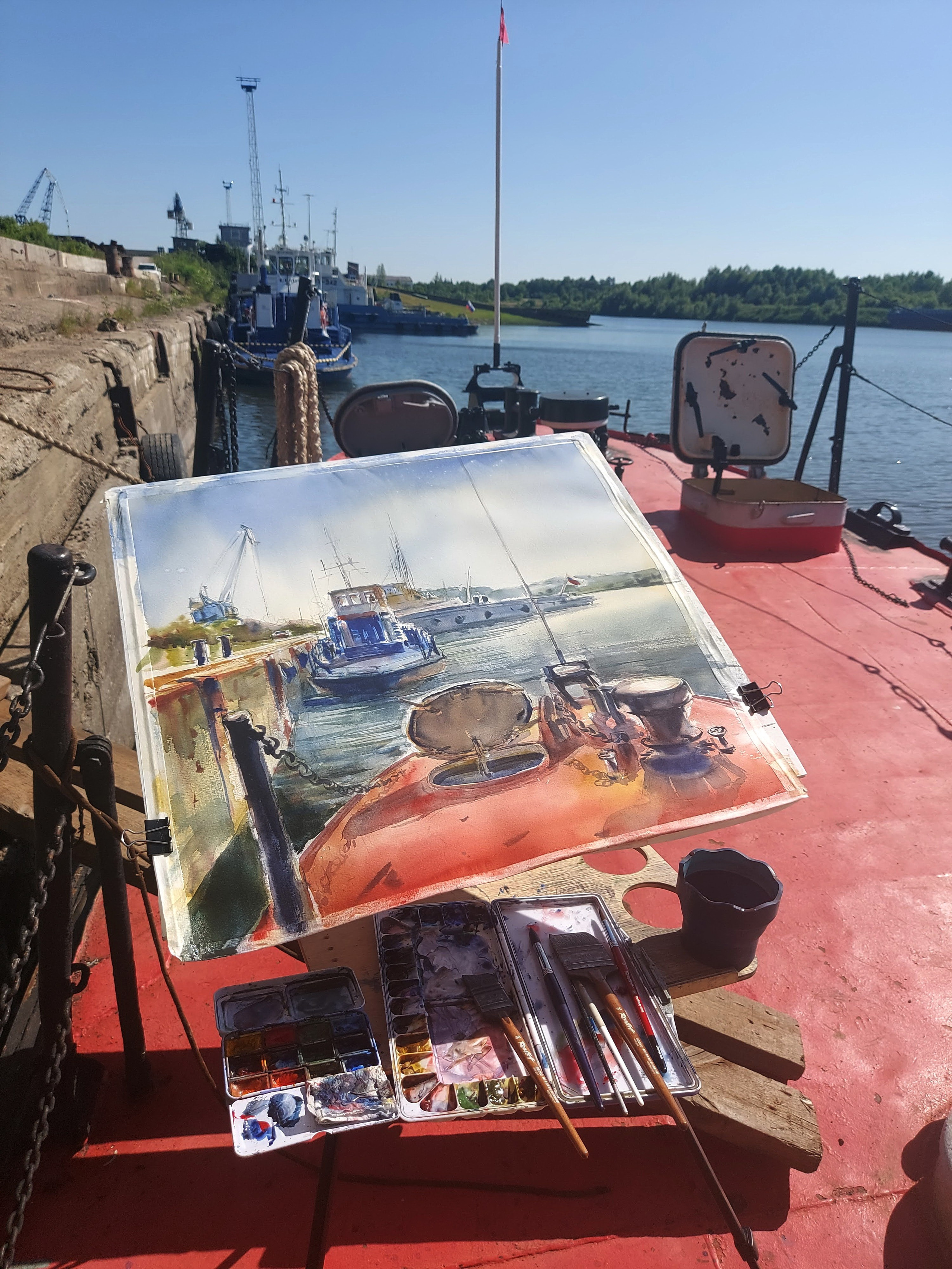 Des expositions. Alexander Manaenkov | L’aquarelliste de la Sibérie