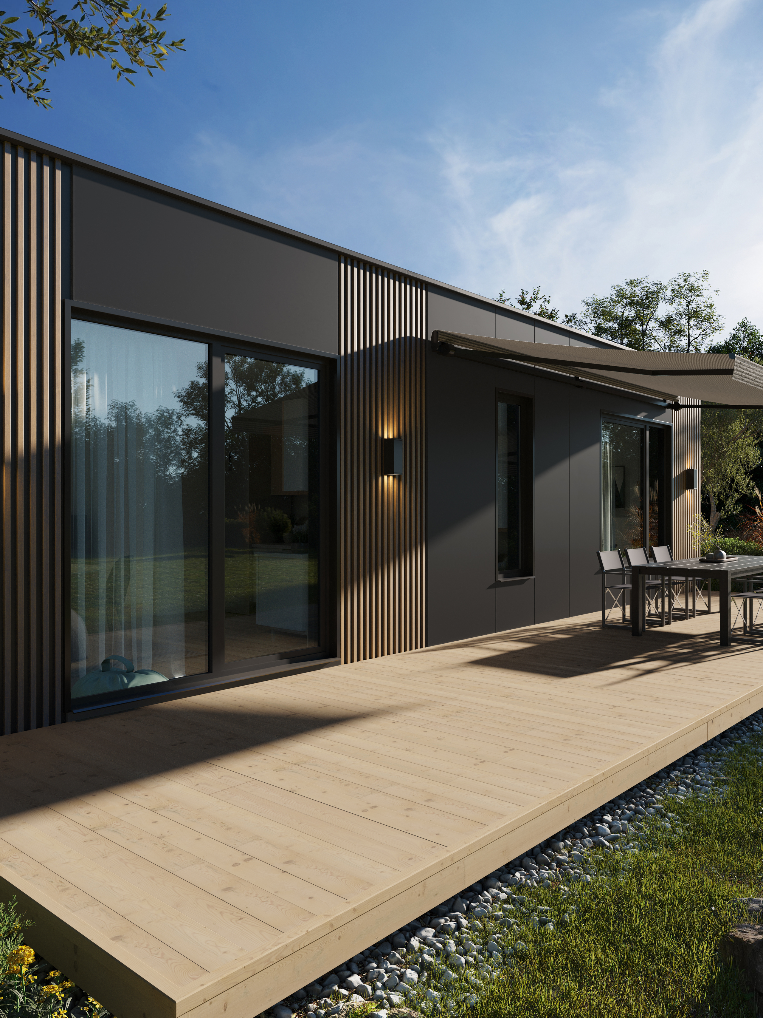 Быстровозводимый дом из серии БыстроДом от ГК "БыстроДом"