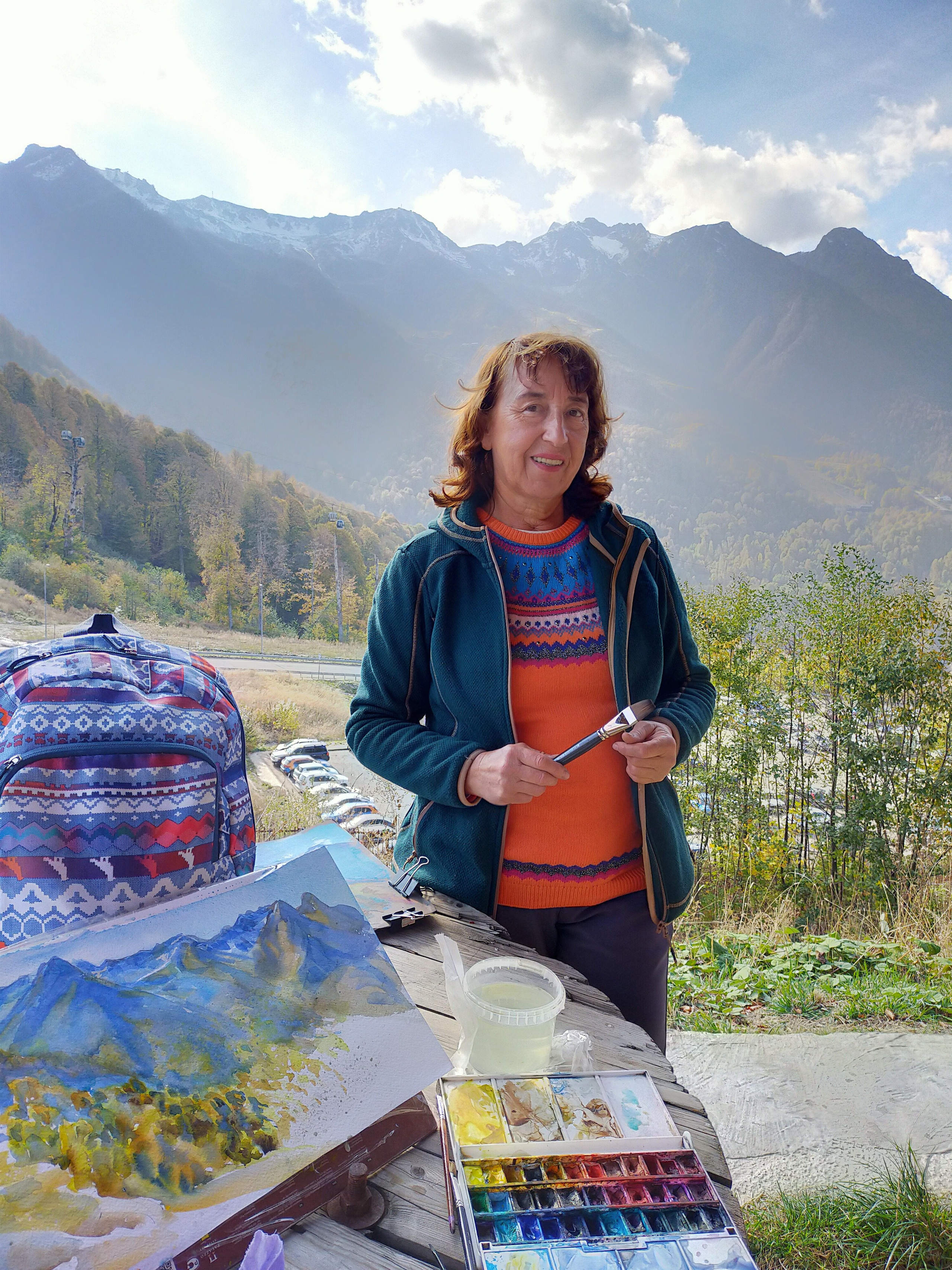 Пленэр. Свет акварели Галины Поплавской