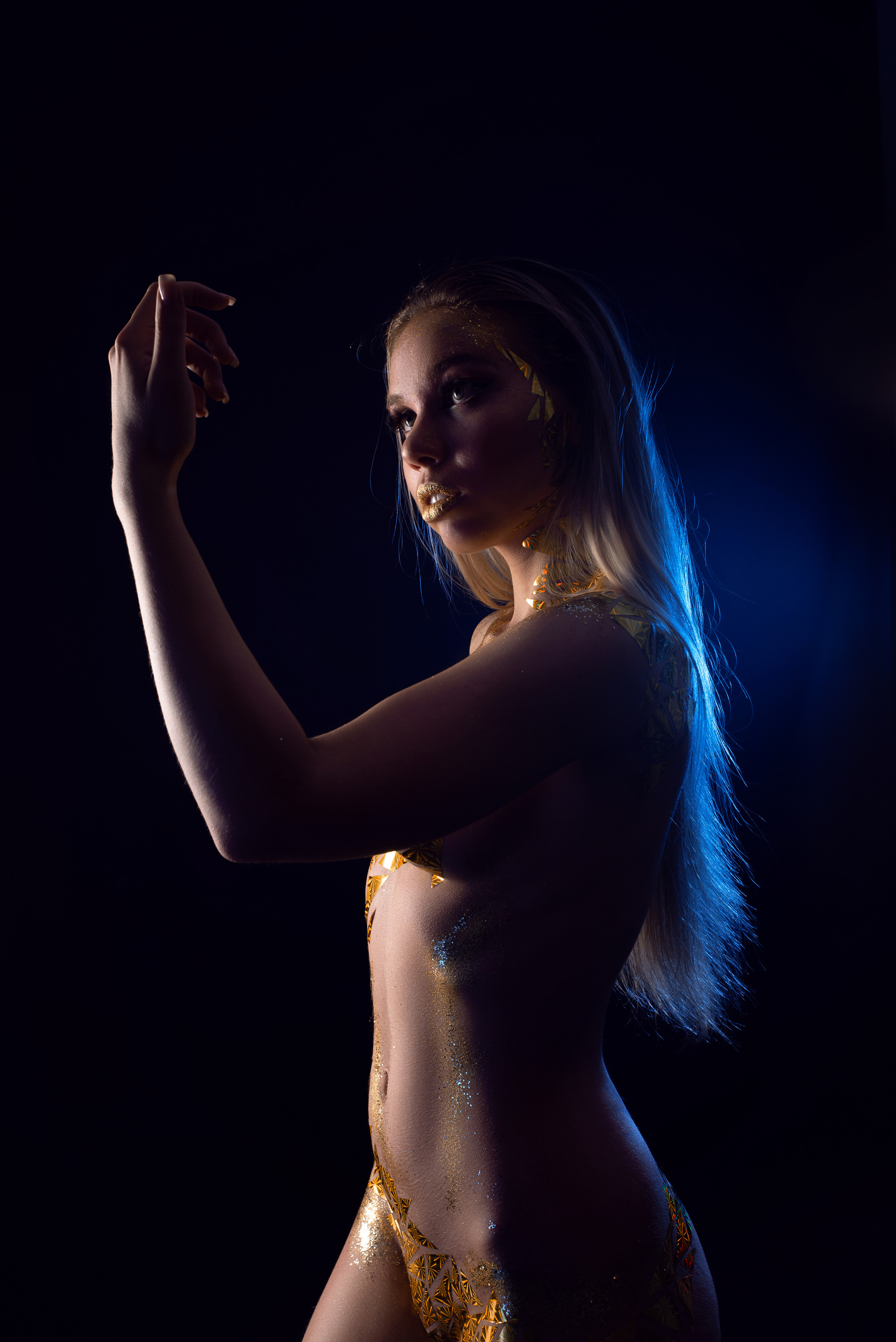 Бодиарт оклейка. Гармония и детали в фотографии Фото продакшен