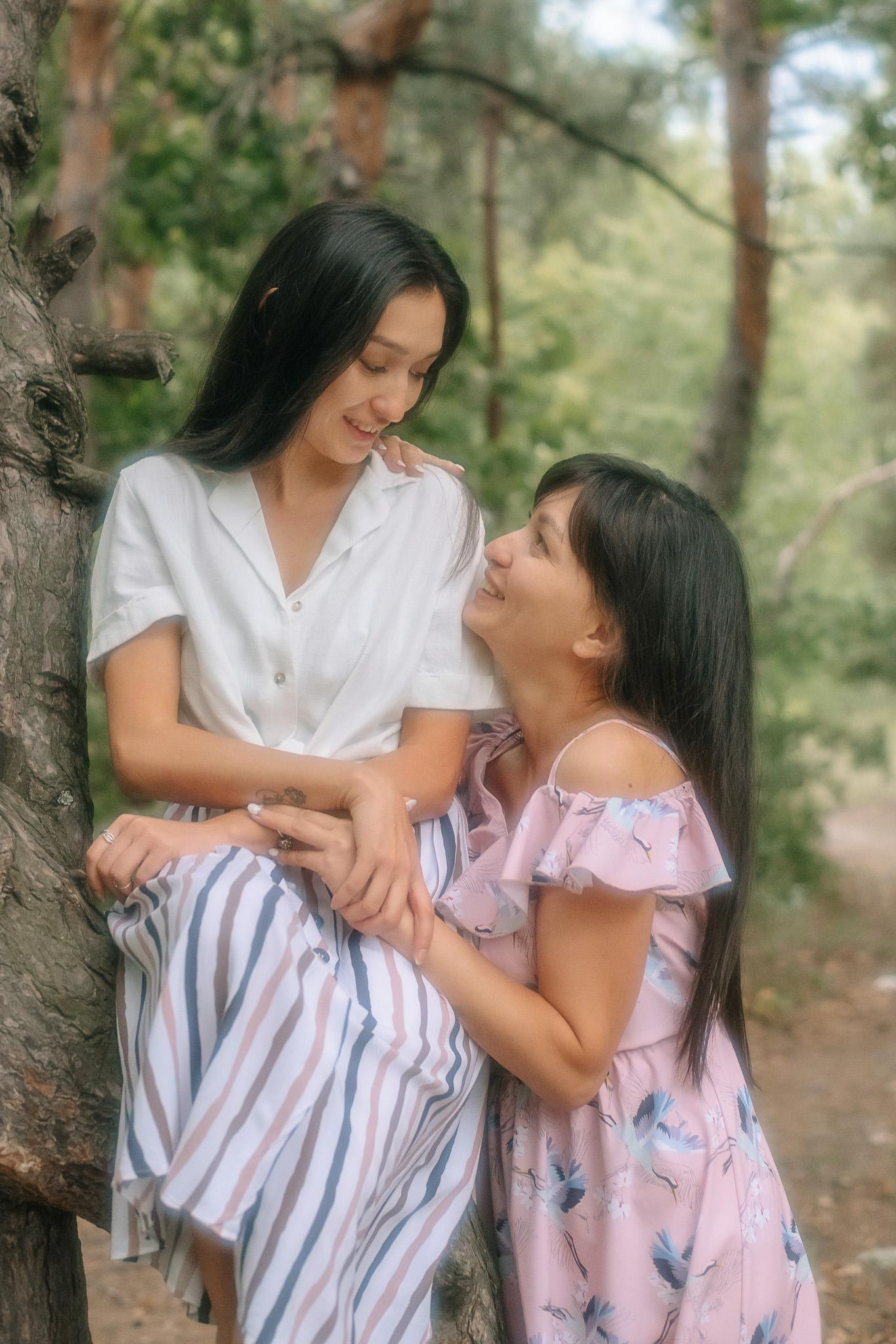 Сестренки Ольга и Ирина. Фотограф Валерия Голубева (Миронова)