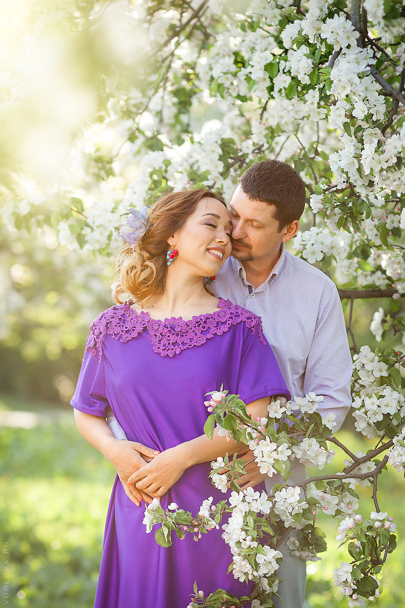 Фотосессии в цветущих садах. Детский и семейный фотограф в Москве Вера Орлова