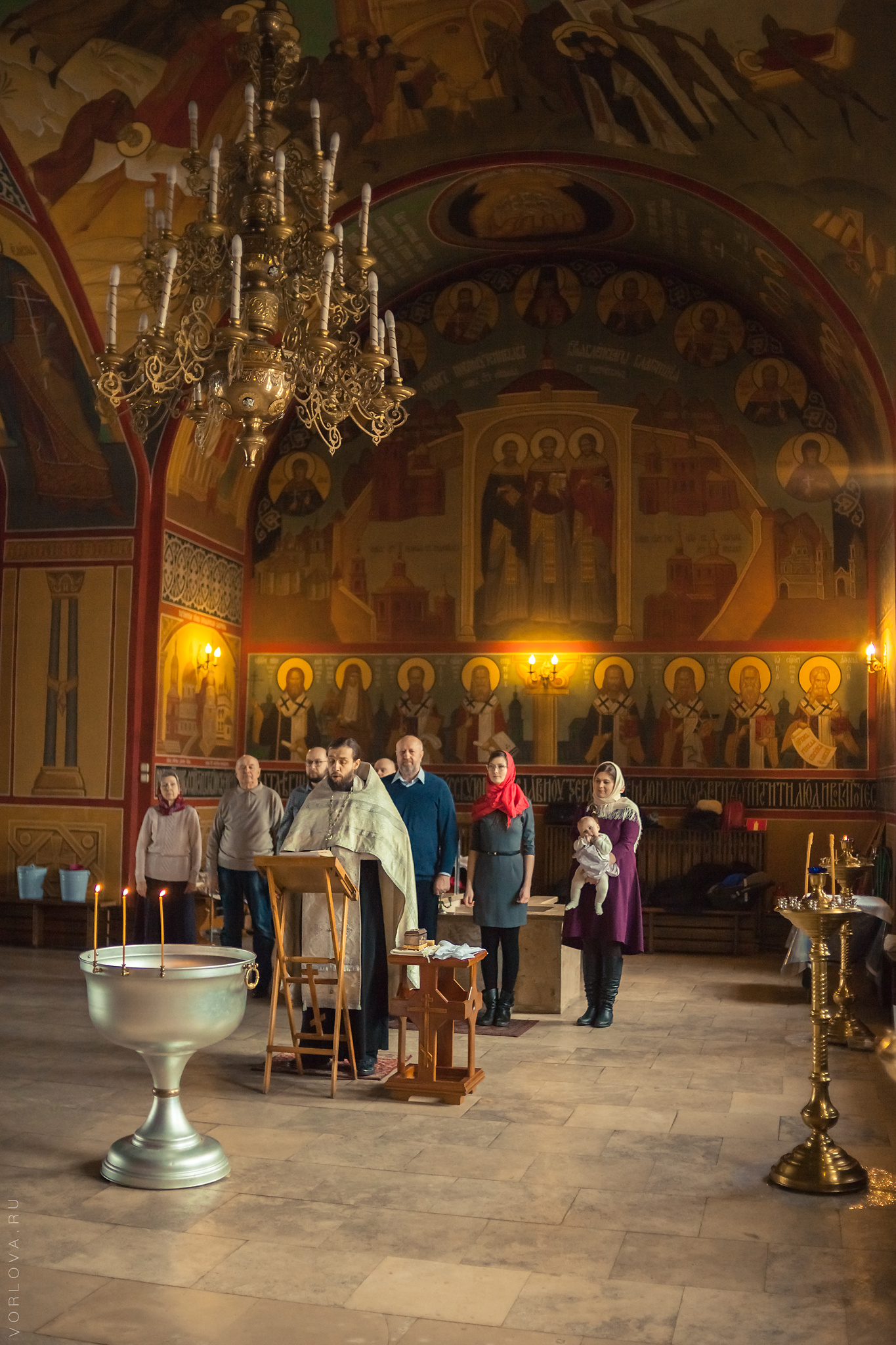 таинство крещения в храме
