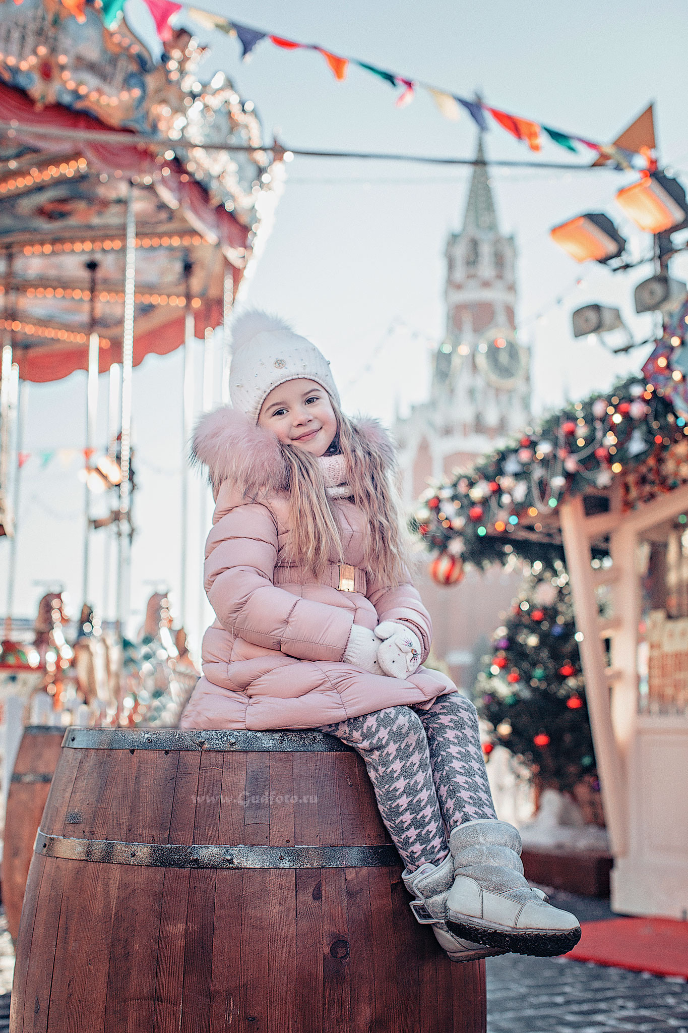 Новый год 2021. Детский и семейный фотограф с животными в Москве Гурьева Надежда