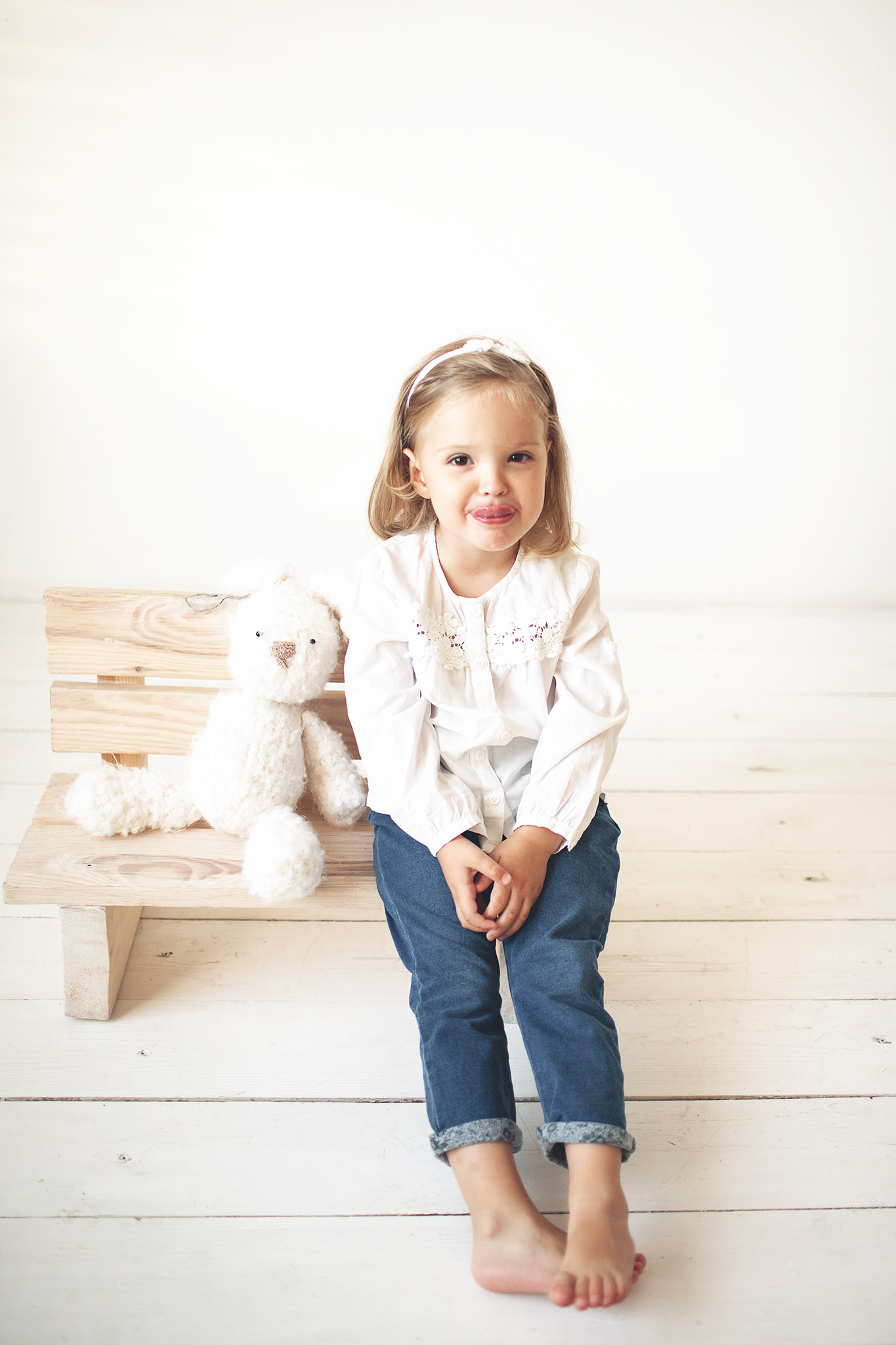 "Детский портрет" в @babylookstudio для Алисы :). Детский фотограф в Самаре