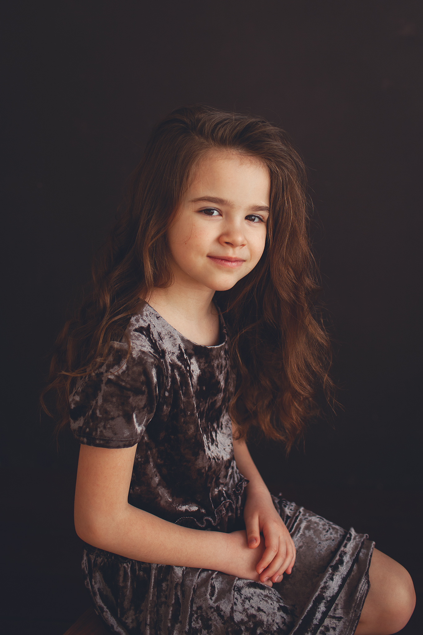 Весенний "Детский портрет" для маленькой четырёхлетней принцессы в Bab. Детский фотограф в Самаре