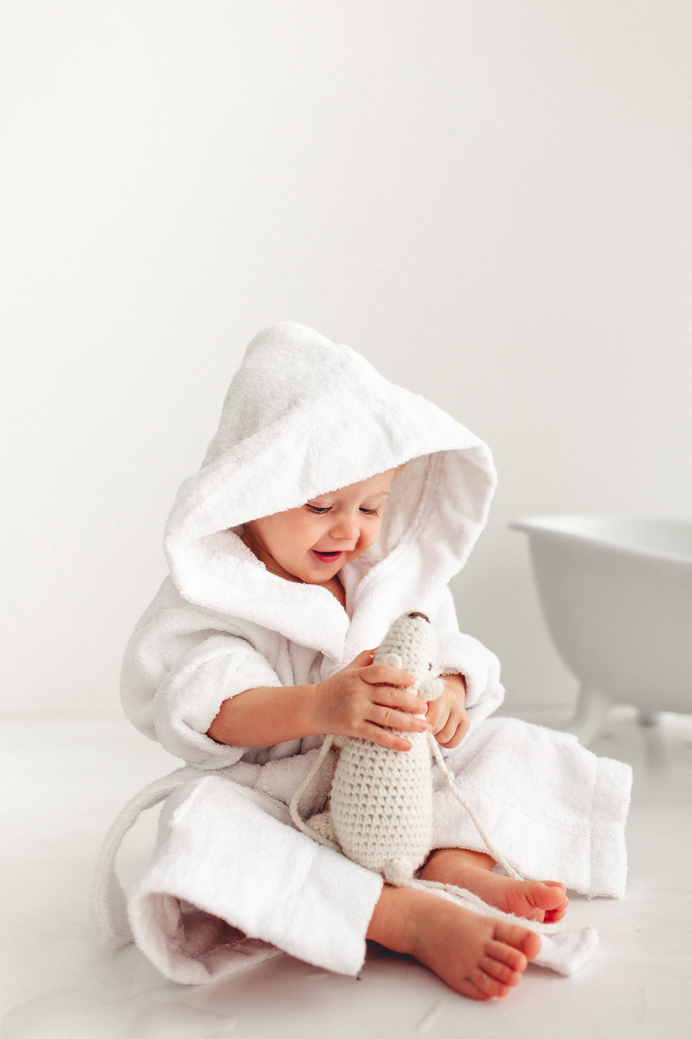 Цветочная ванна для Агаты. Детский фотограф в Самаре