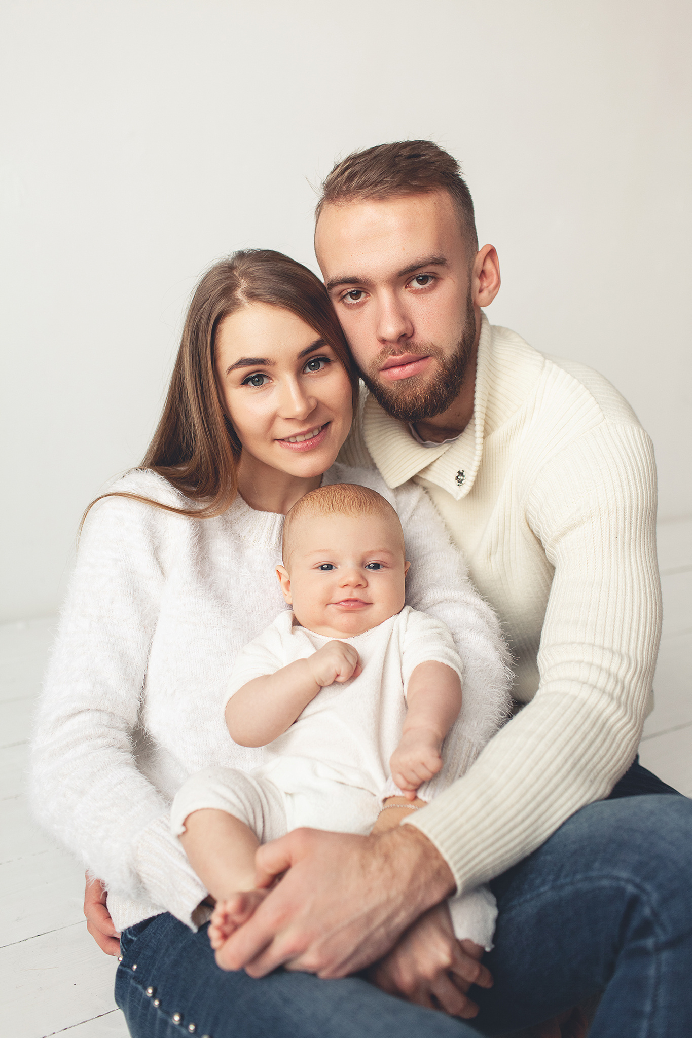 Фотосессия трёхмесячного малыша. Детский фотограф в Самаре