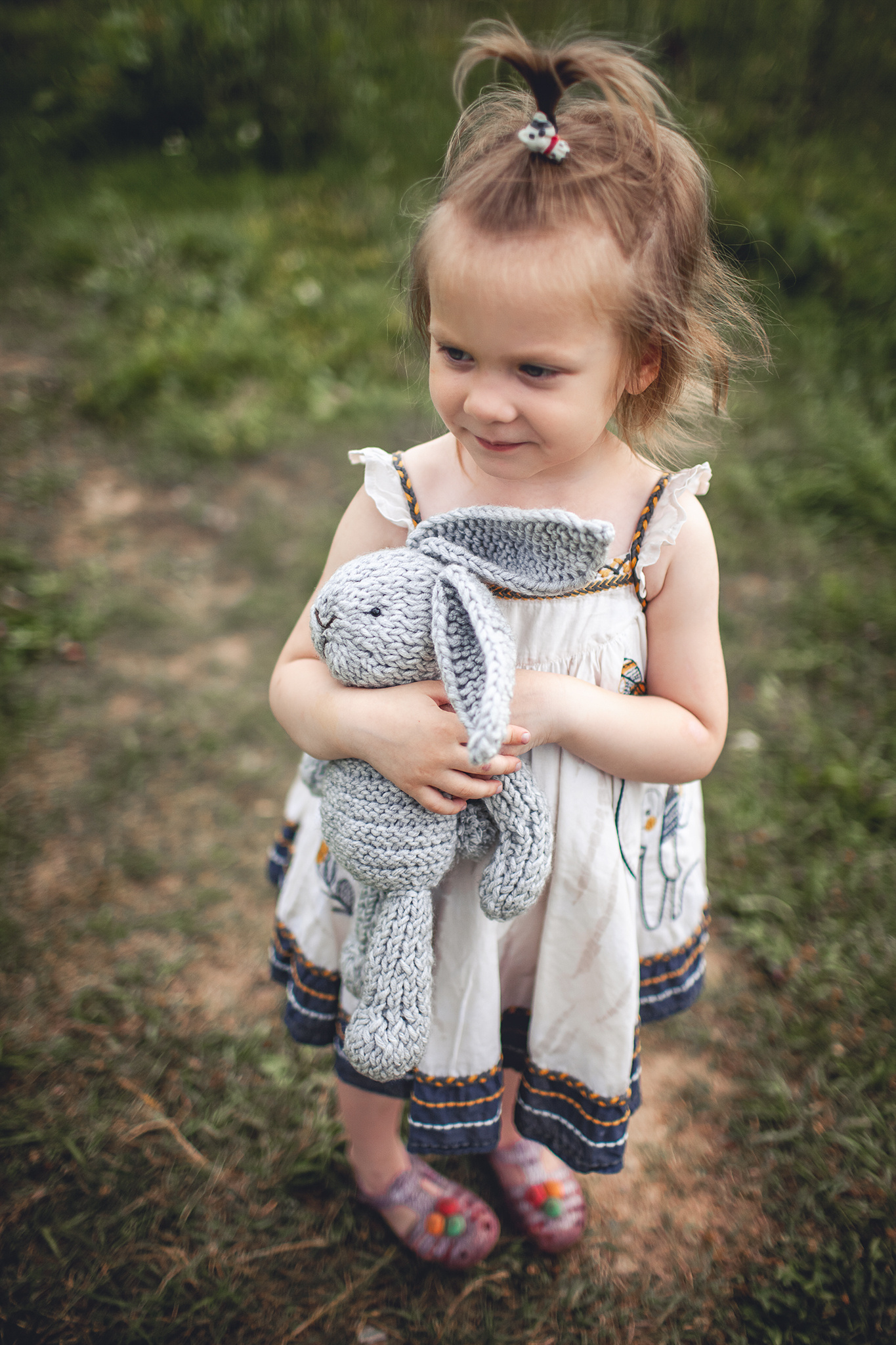 Как связать зайца спицами (схема, описание, фото) (демо). Детский фотограф в Самаре