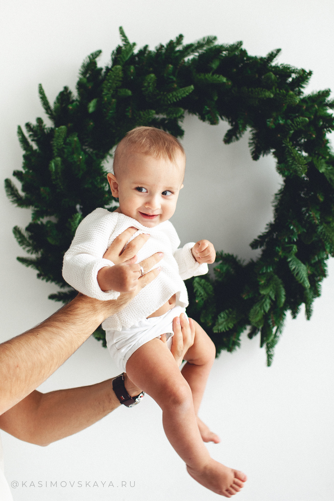 Новогодняя семейная мини фотосессия (Самара). Детский фотограф в Самаре