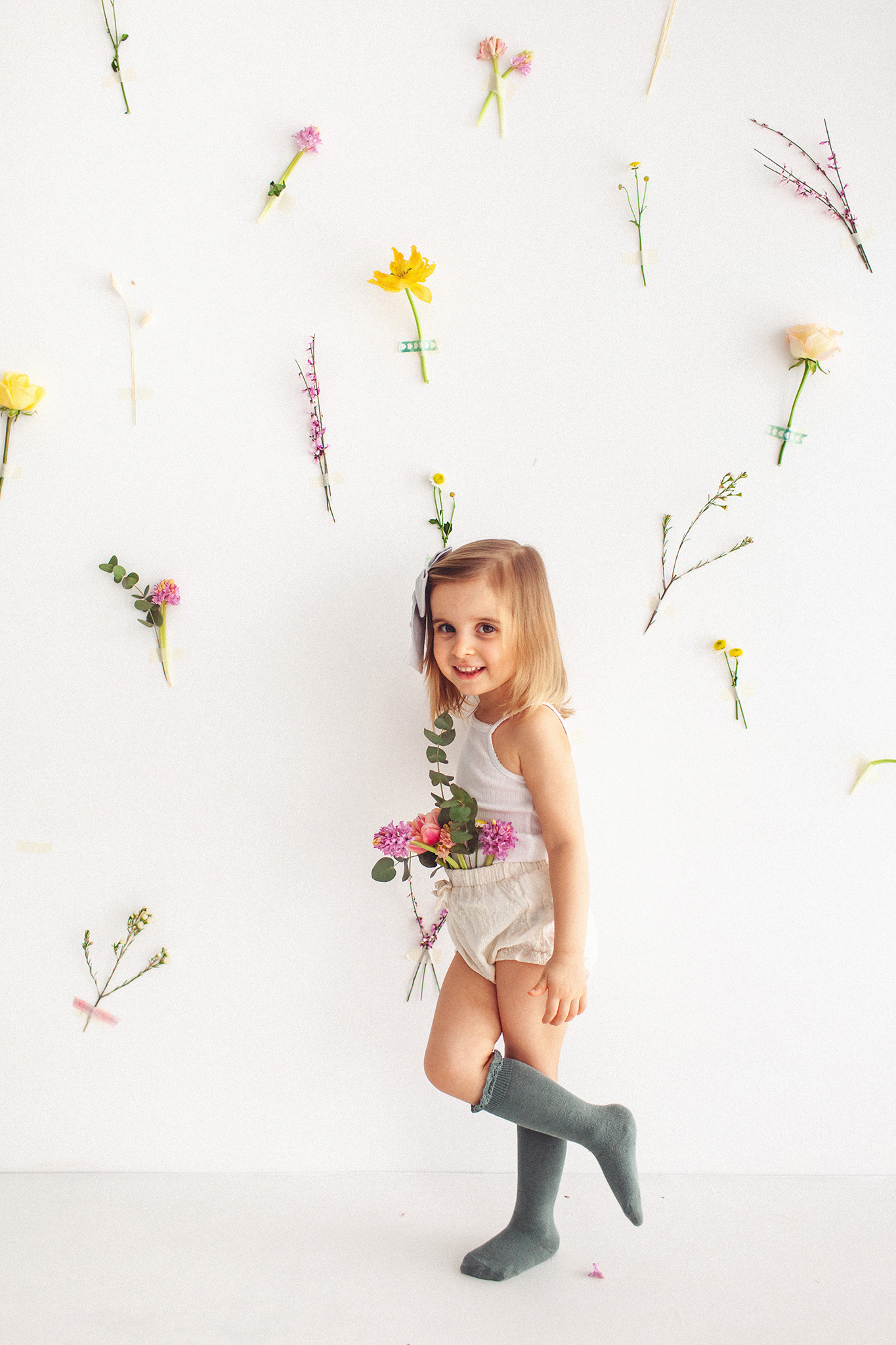 Фотопроект «Цветочки». Детский фотограф в Самаре