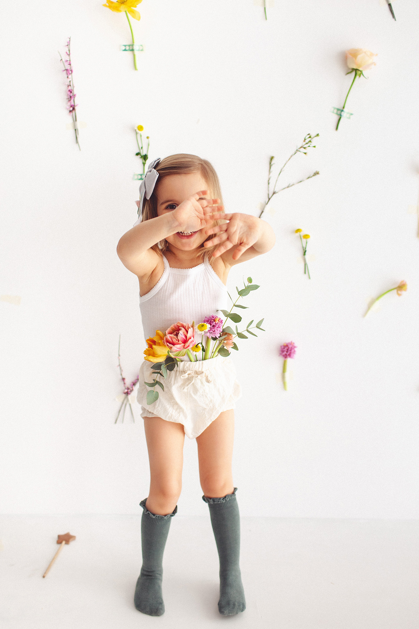 Фотопроект «Цветочки». Детский фотограф в Самаре