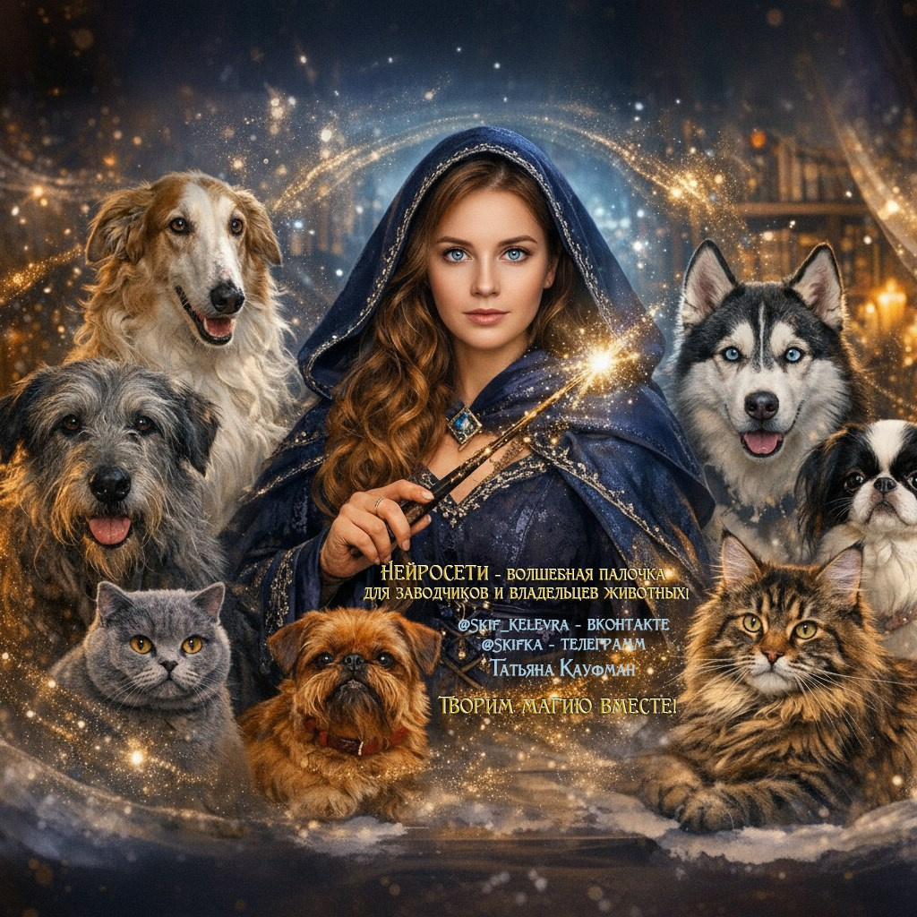 Нейросеть, ИИ, искусственный интеллект, промты собаки, промты кошки, улучшение фото, анималистика, nano Banana