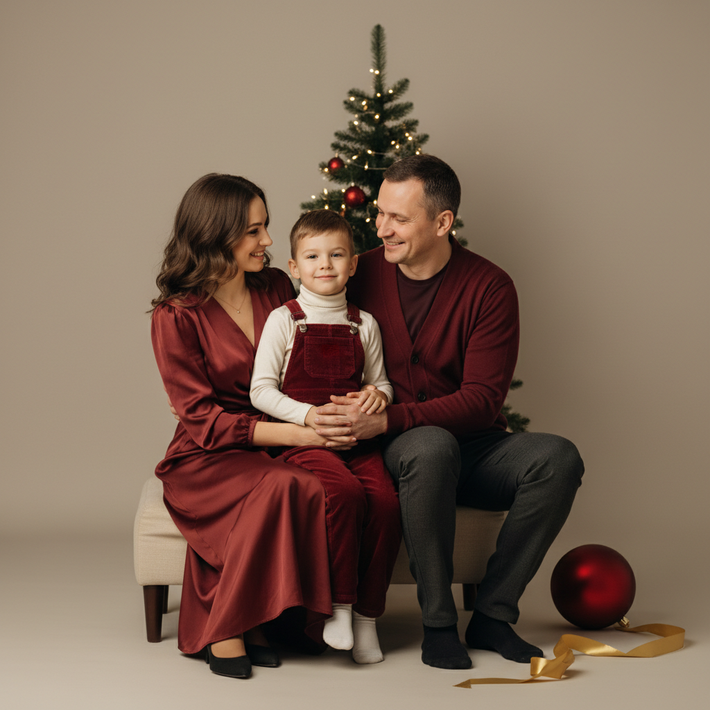 Новогодняя фотосессия 2025. Репортажный фотограф на дни рождения и юбилеи в Улан-Удэ — Алексей Раднаев