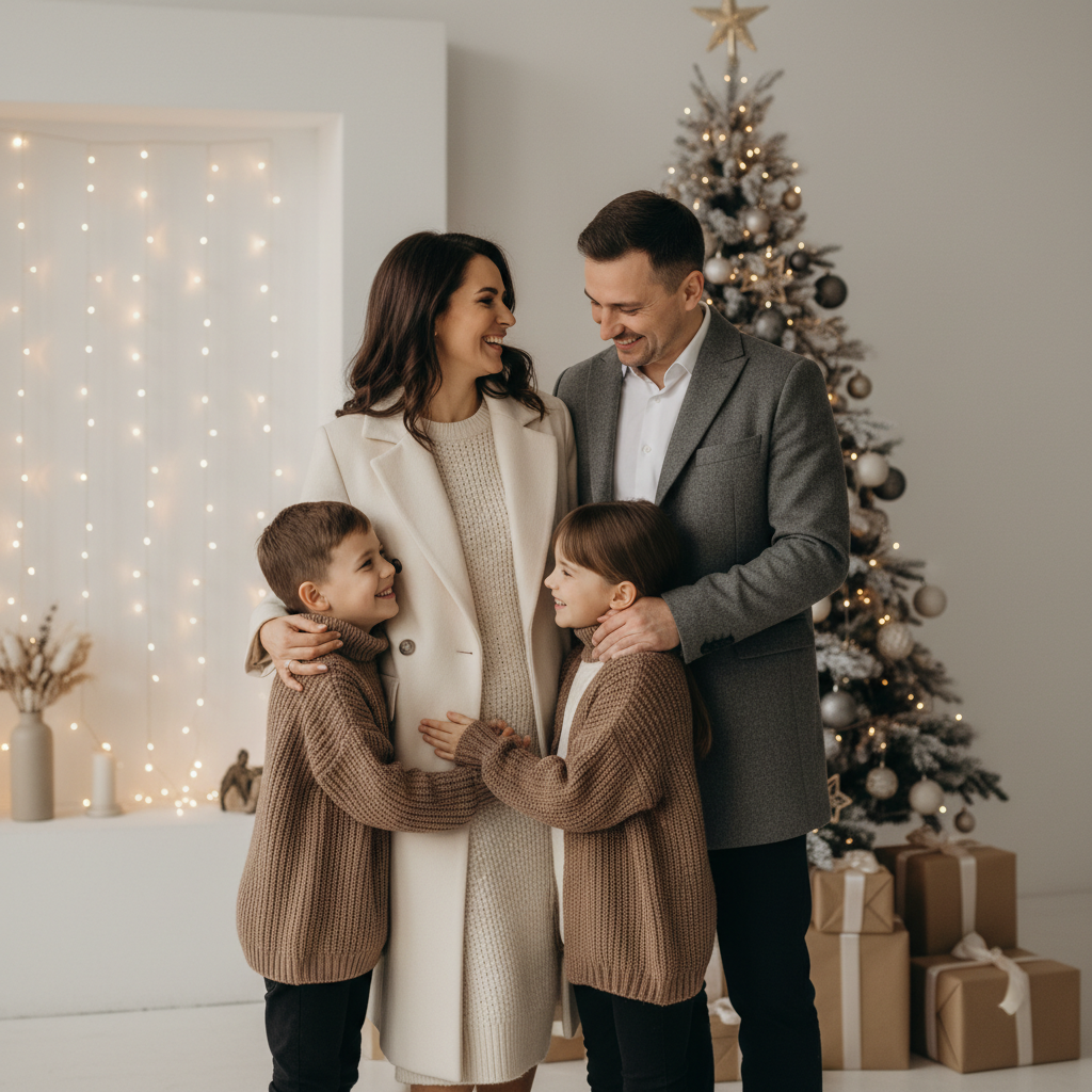 Новогодняя фотосессия 2025. Репортажный фотограф на дни рождения и юбилеи в Улан-Удэ — Алексей Раднаев