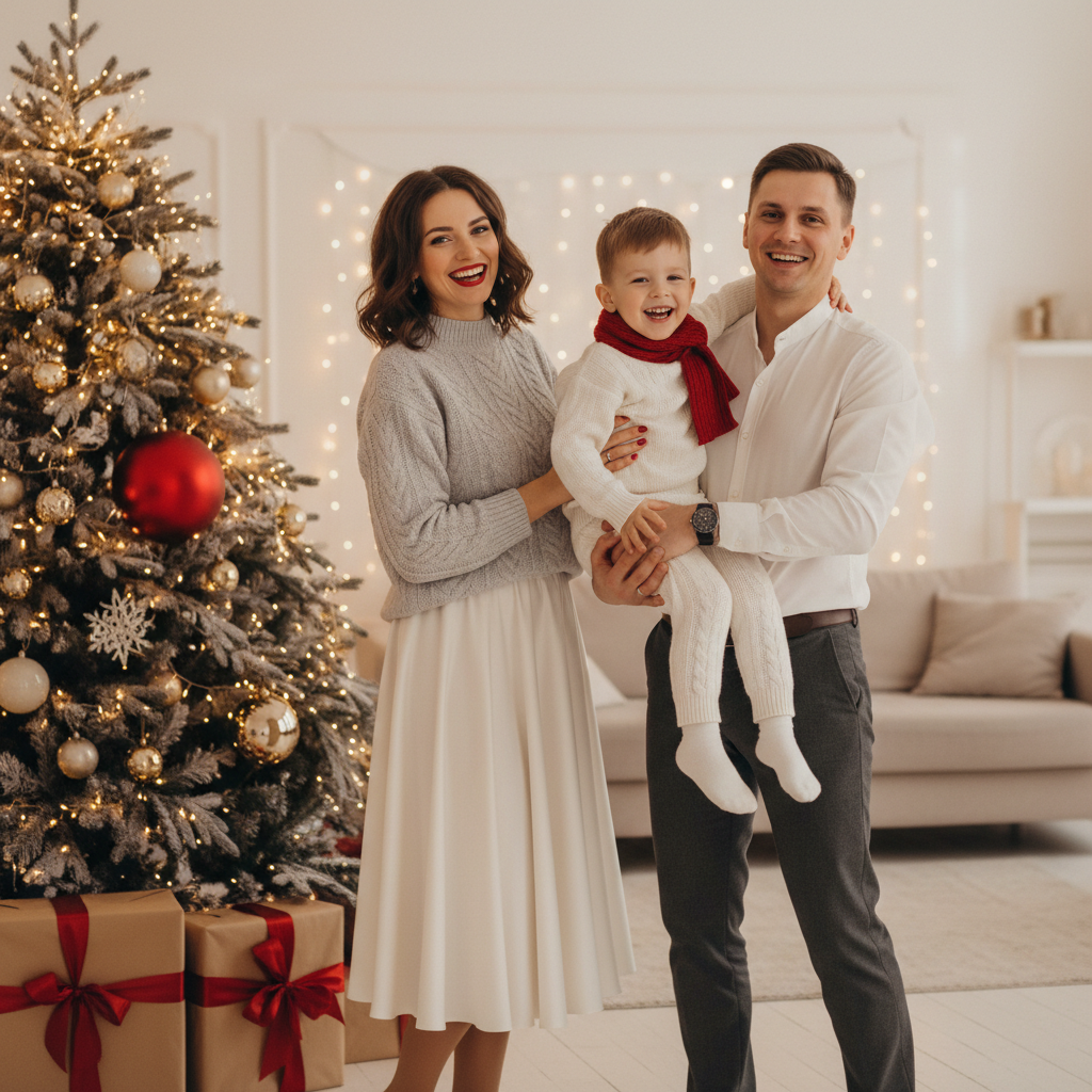 Новогодняя фотосессия 2025. Репортажный фотограф на дни рождения и юбилеи в Улан-Удэ — Алексей Раднаев