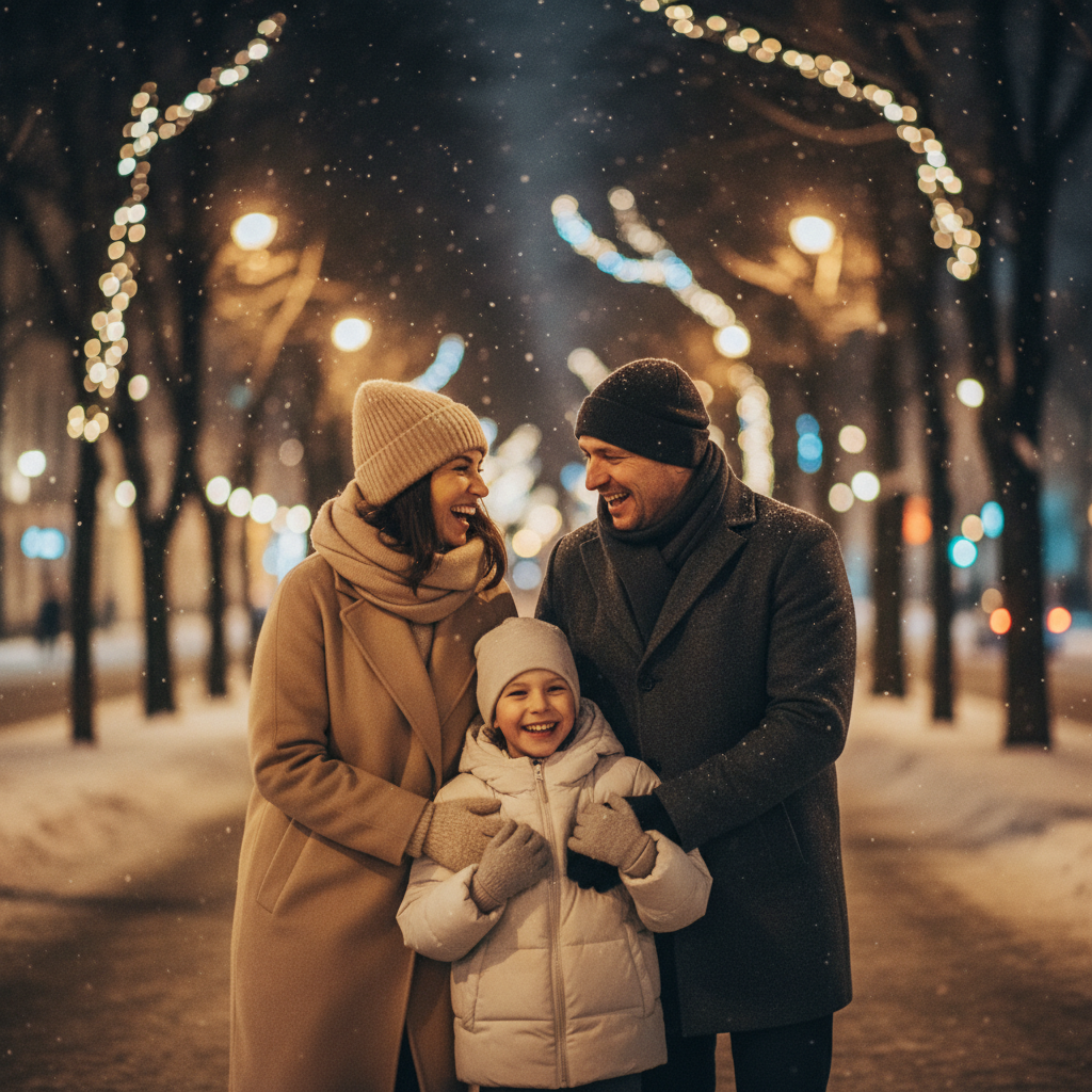 Новогодняя фотосессия 2025. Репортажный фотограф на дни рождения и юбилеи в Улан-Удэ — Алексей Раднаев